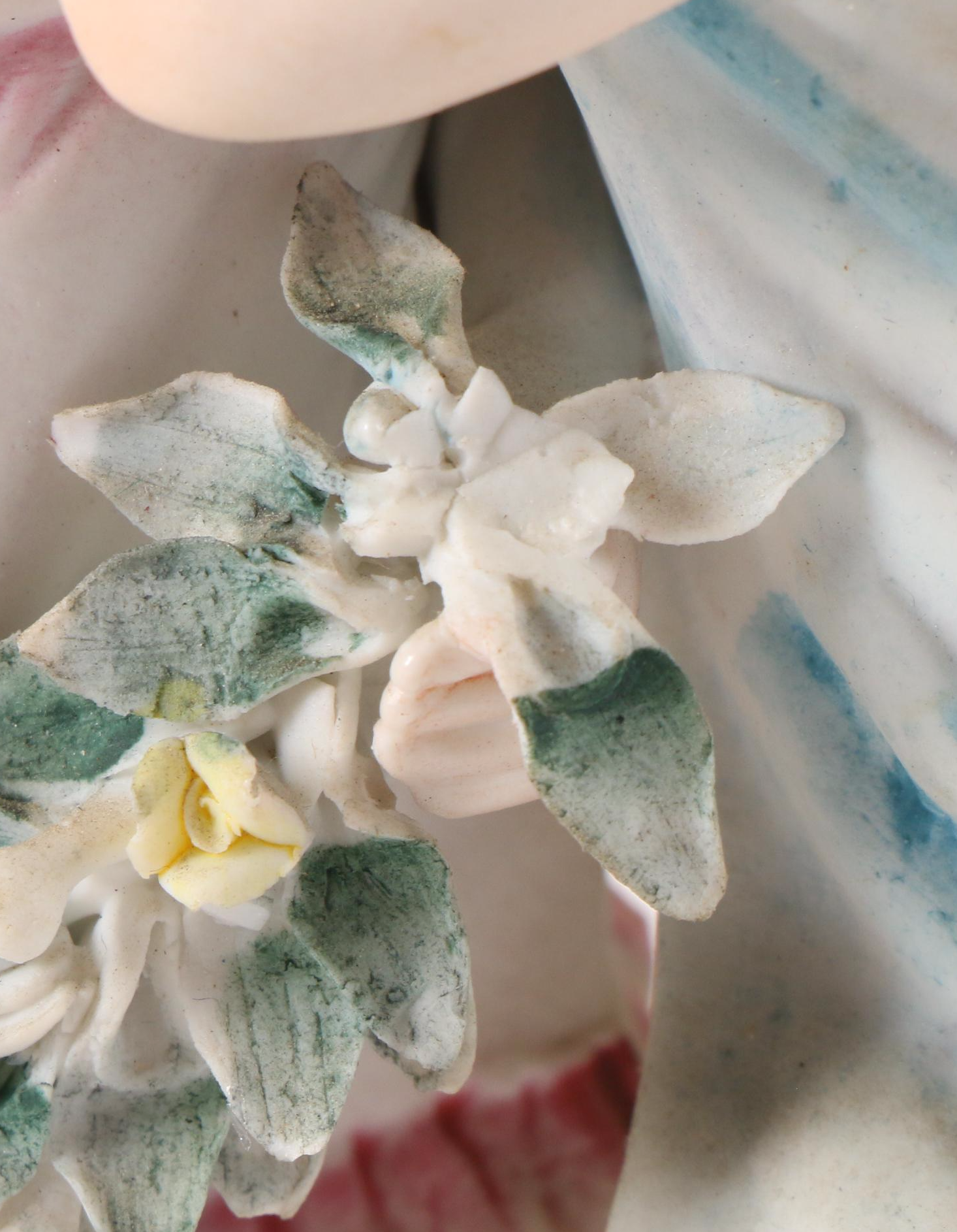 Edna Hibel Limited Edition "I Bring Joy", Others and Bisque Porcelain Figurines