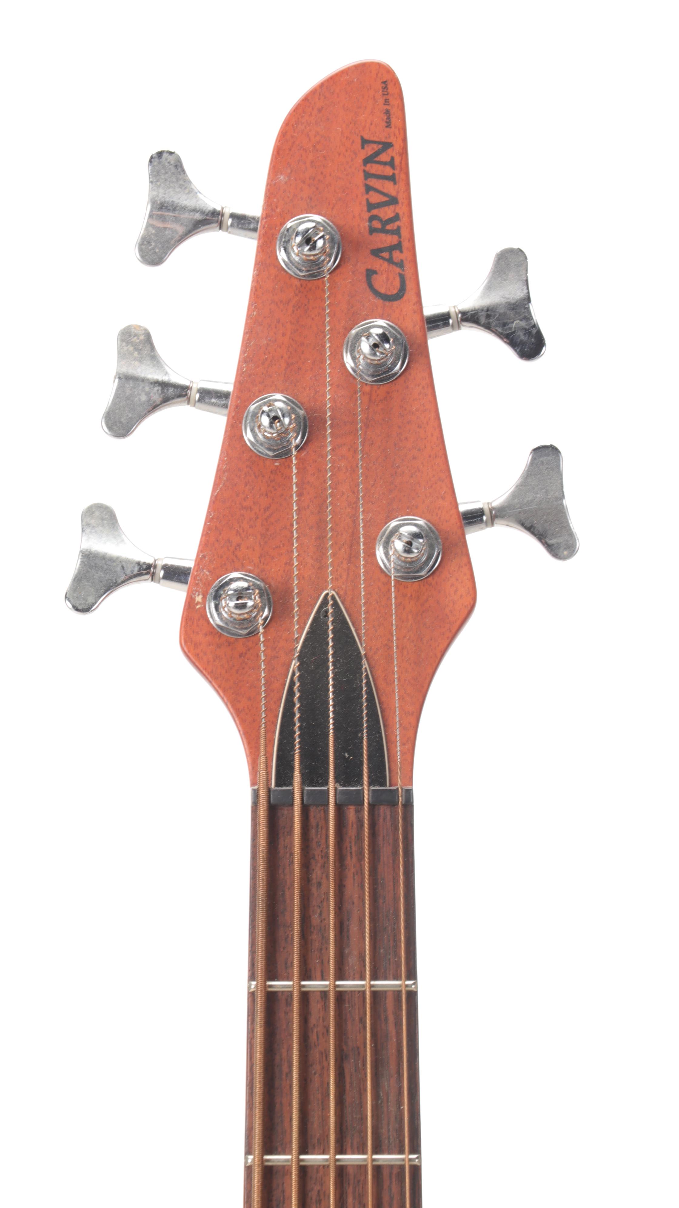 Carvin 5-String Electric Bass Guitar with Soft Case