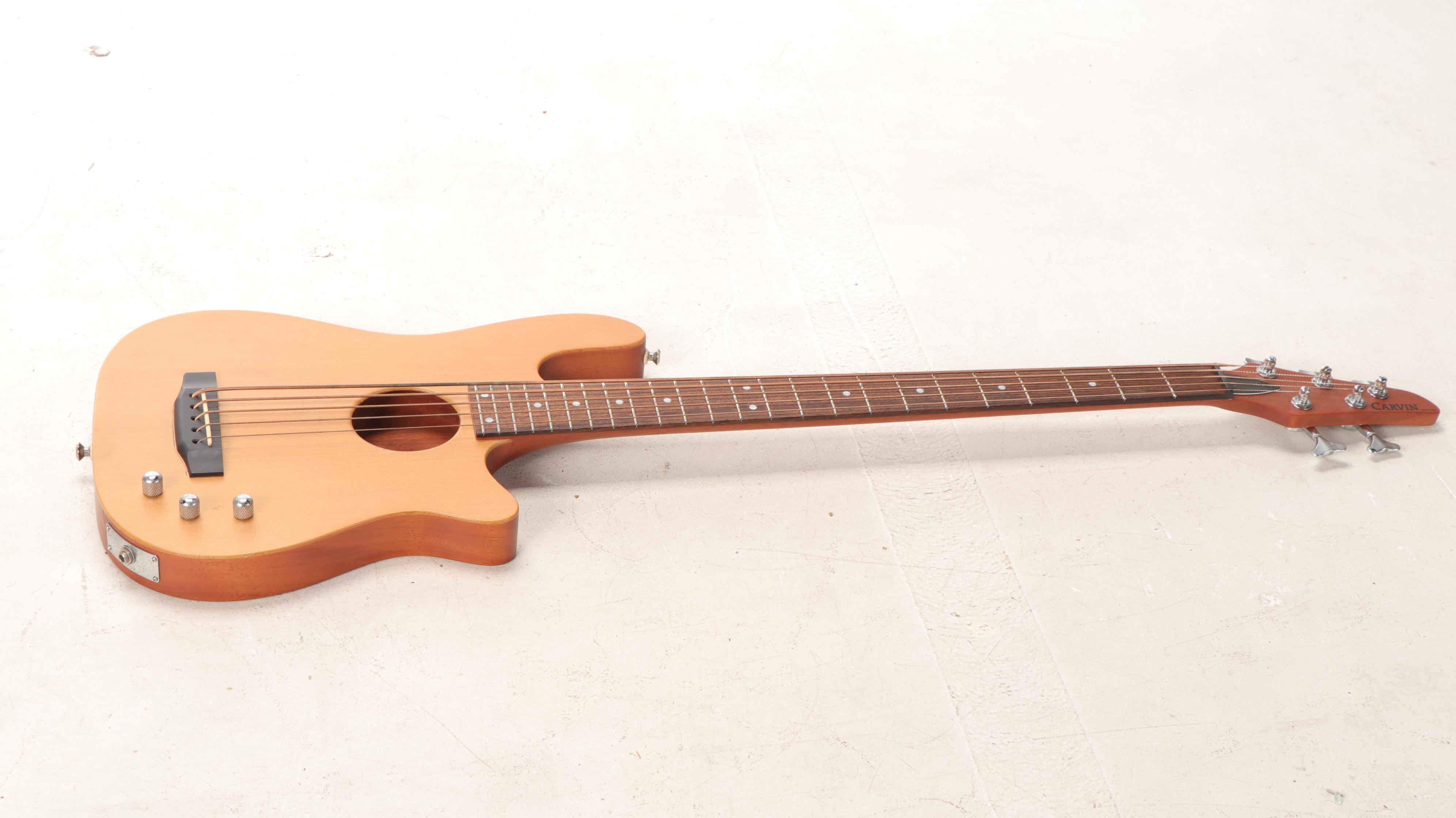 Carvin 5-String Electric Bass Guitar with Soft Case