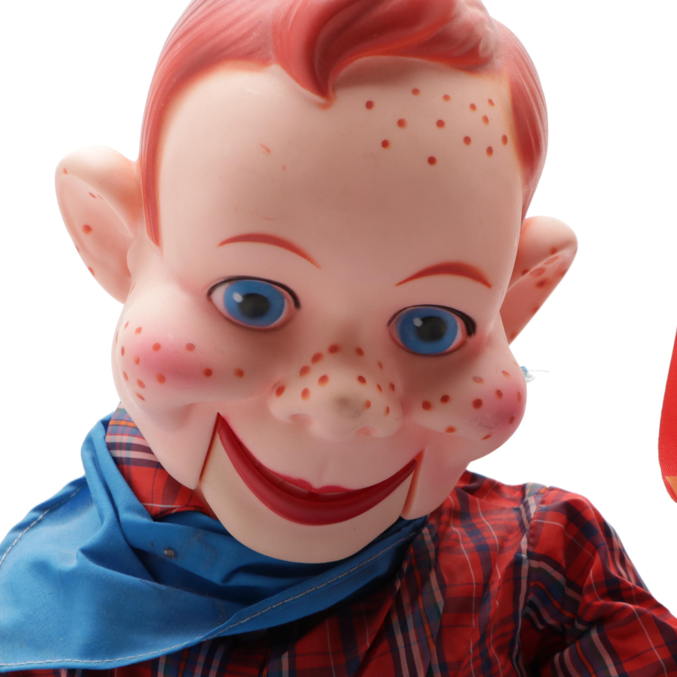 Howdy Doody and Mortimer Snerd Vinyl Ventriloquist Dummies, 1968–1972