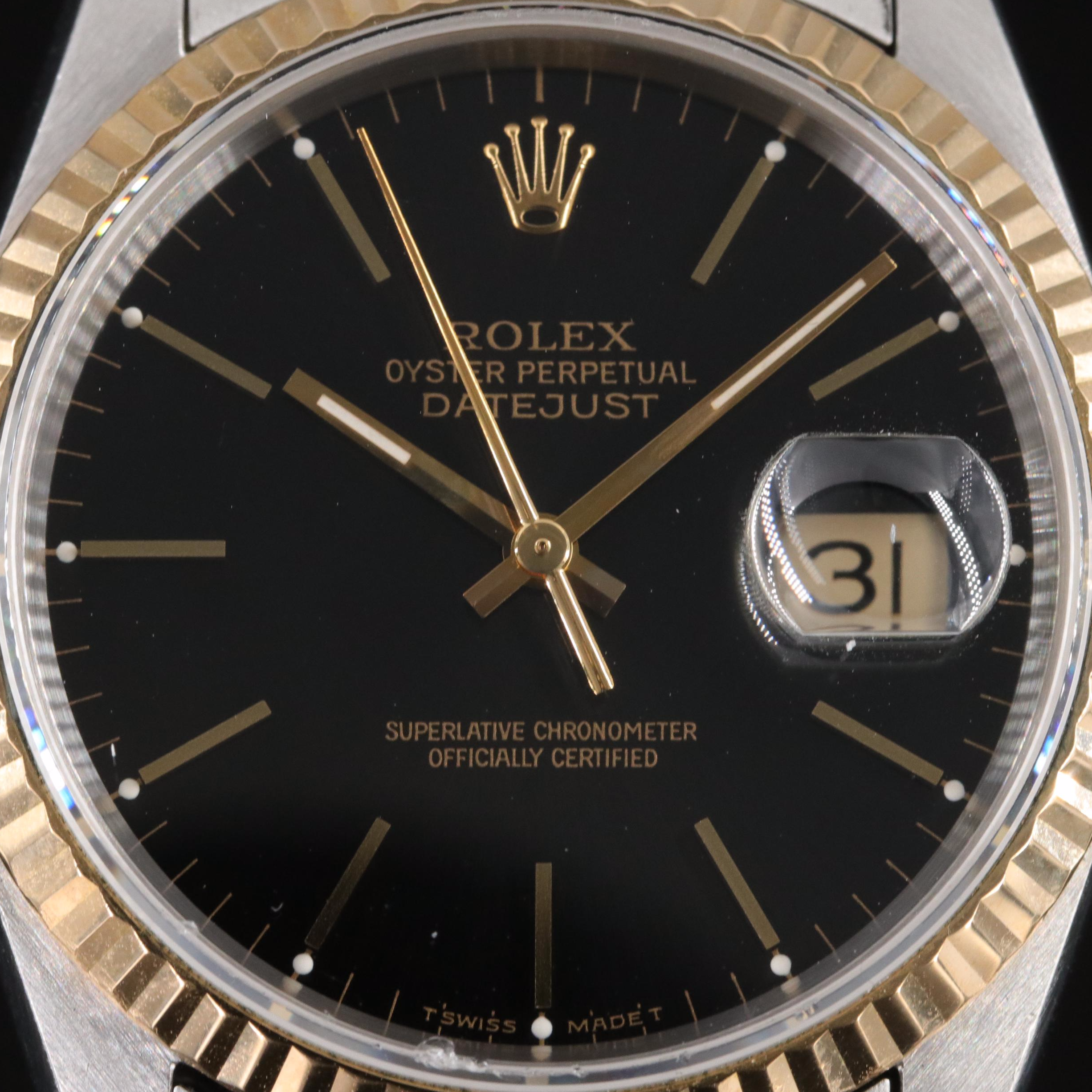 1993 Rolex Oyster Perpetual Datejust Watch