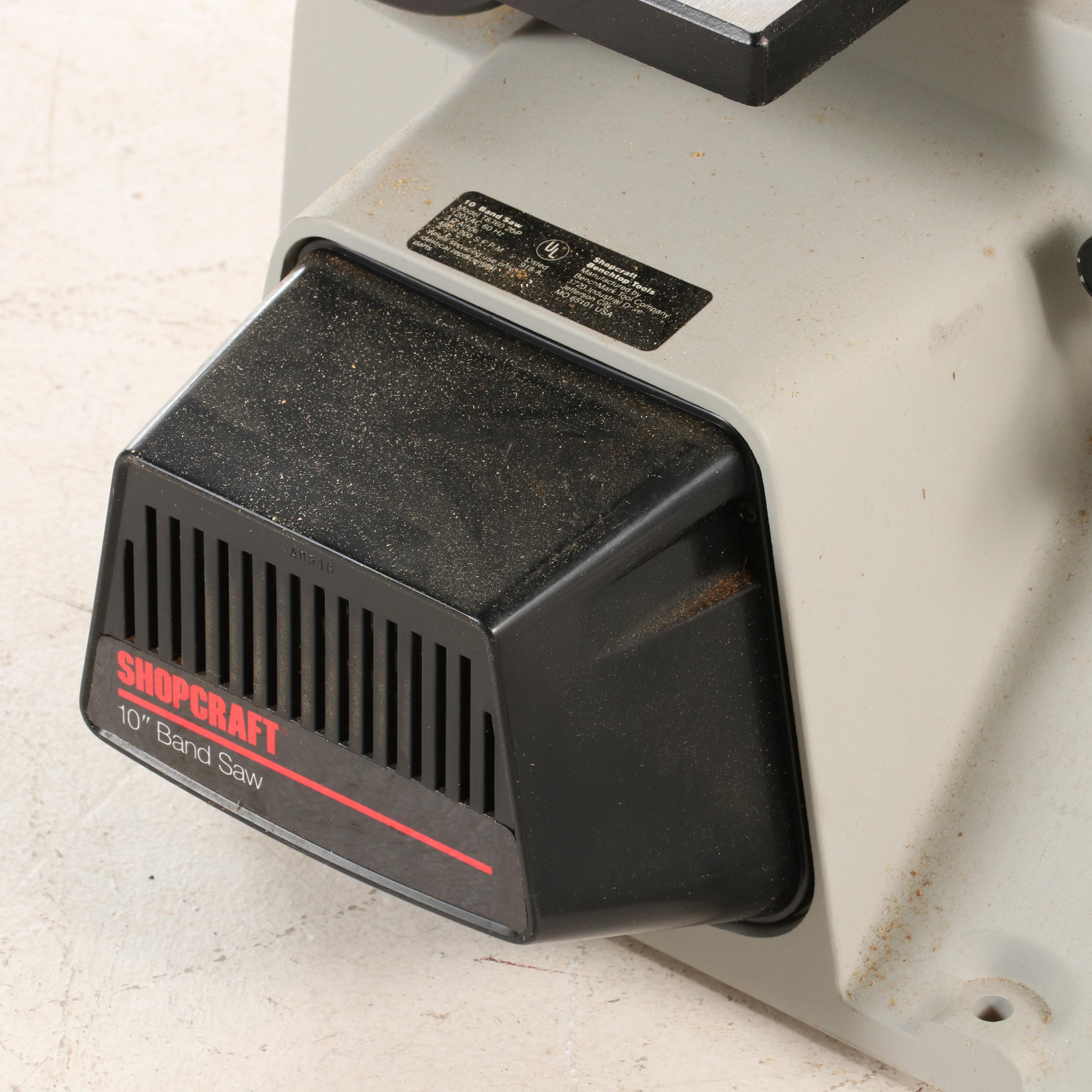 Shopcraft 10" Benchtop Band Saw