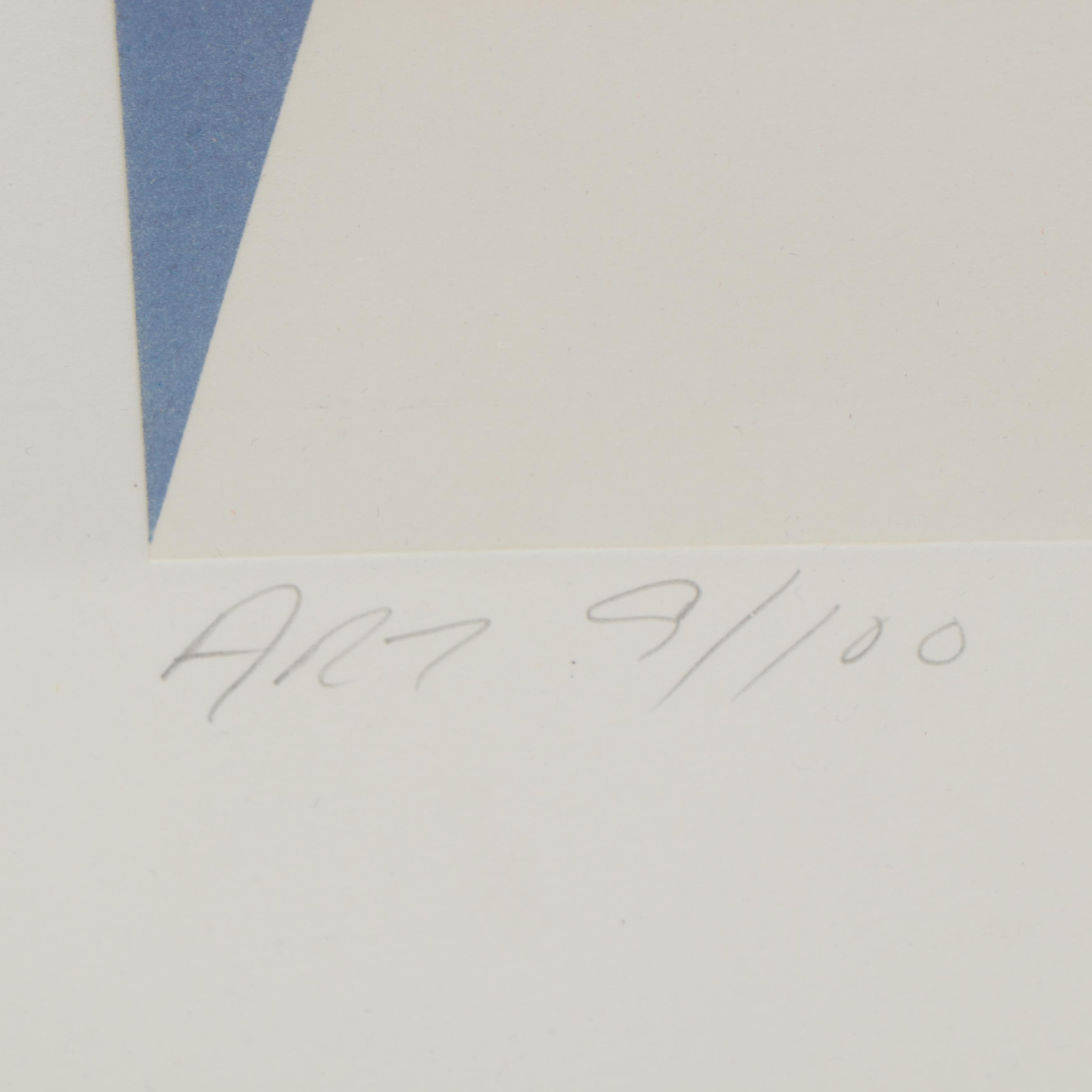 Robert Indiana Aquatint Etching "ART," 1992