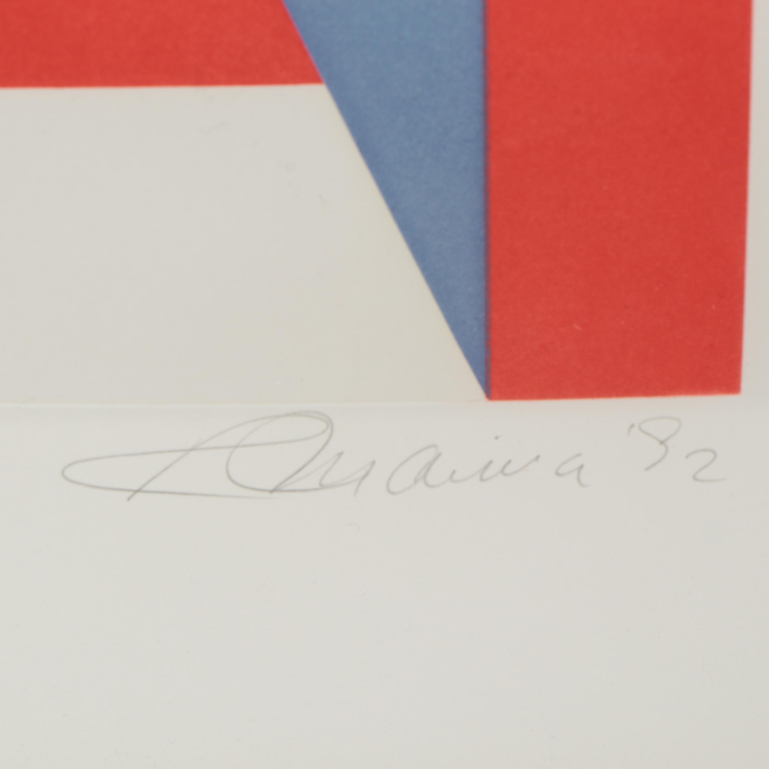 Robert Indiana Aquatint Etching "ART," 1992