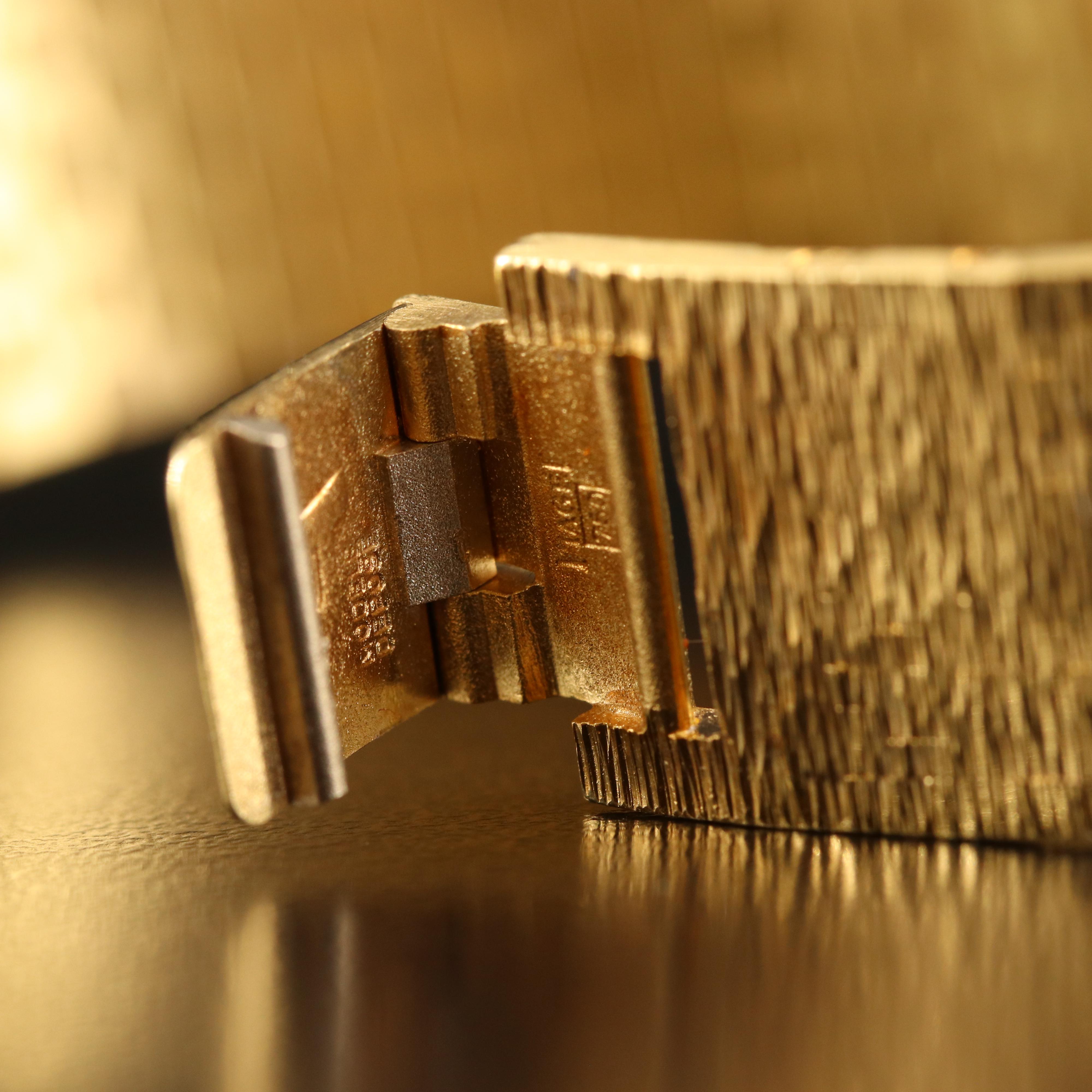 18K Piaget Diamond Quartz Watch