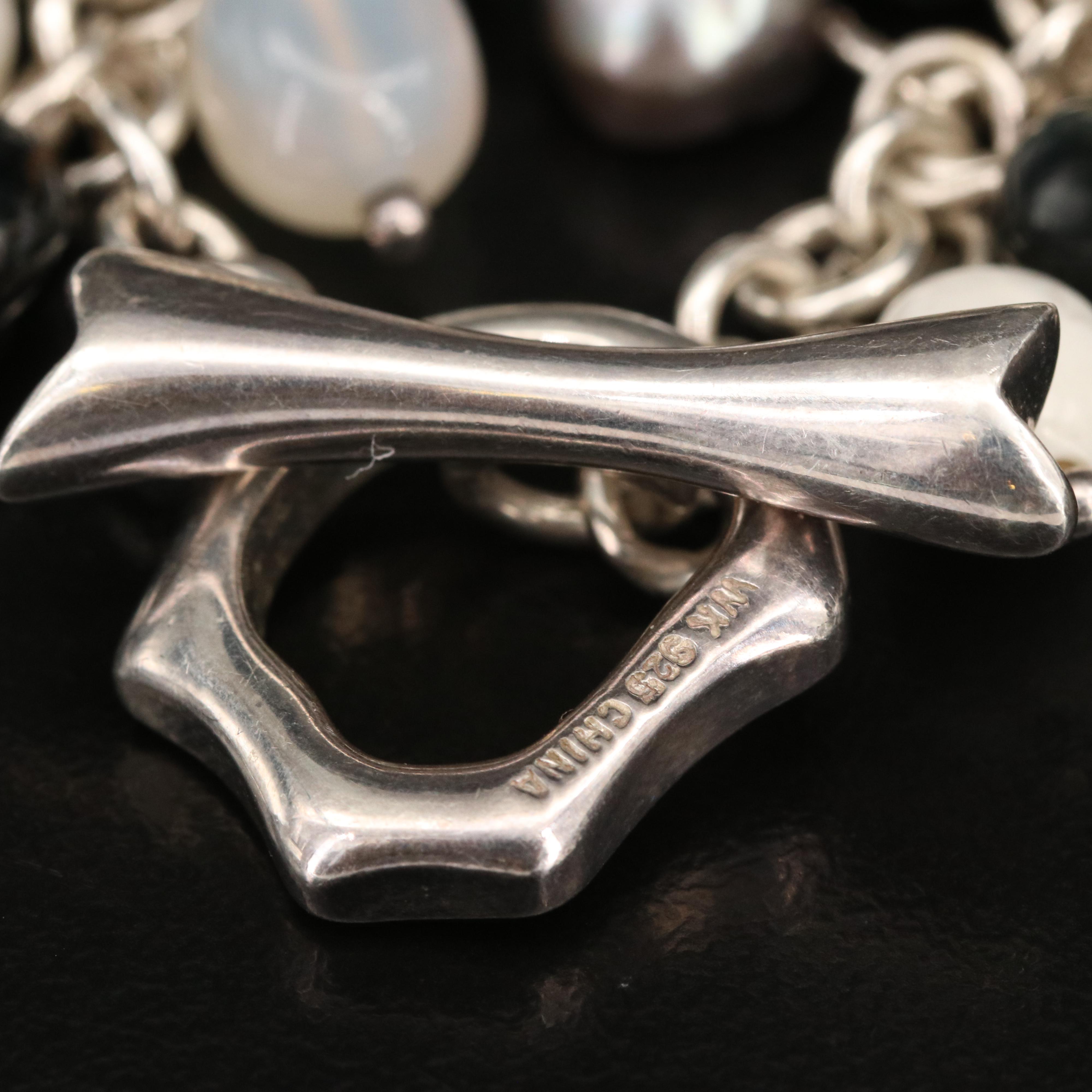 Whitney Kelly Sterling "Cha Cha" Gemstone Bracelet