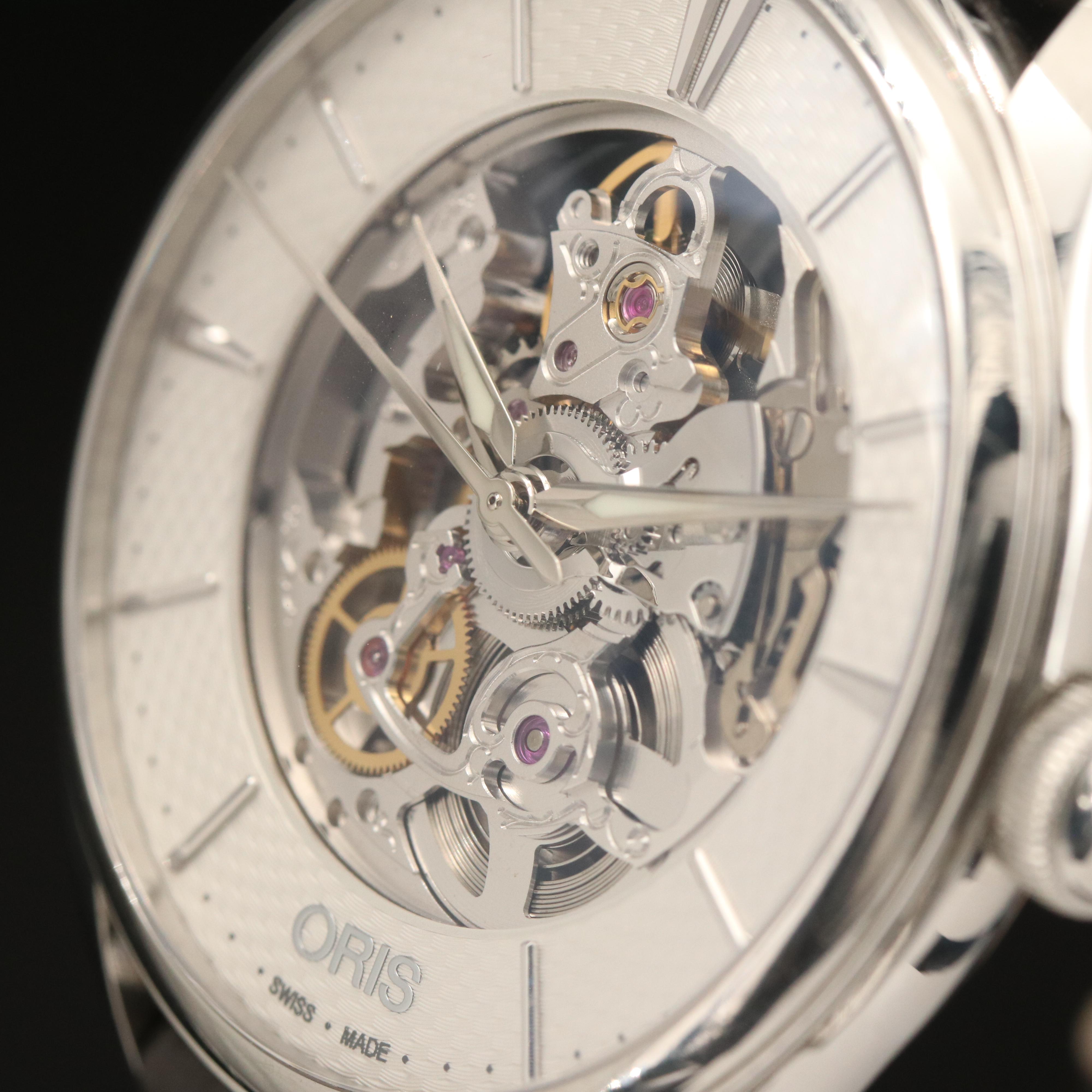 Oris Artelier Skeleton Automatic Watch