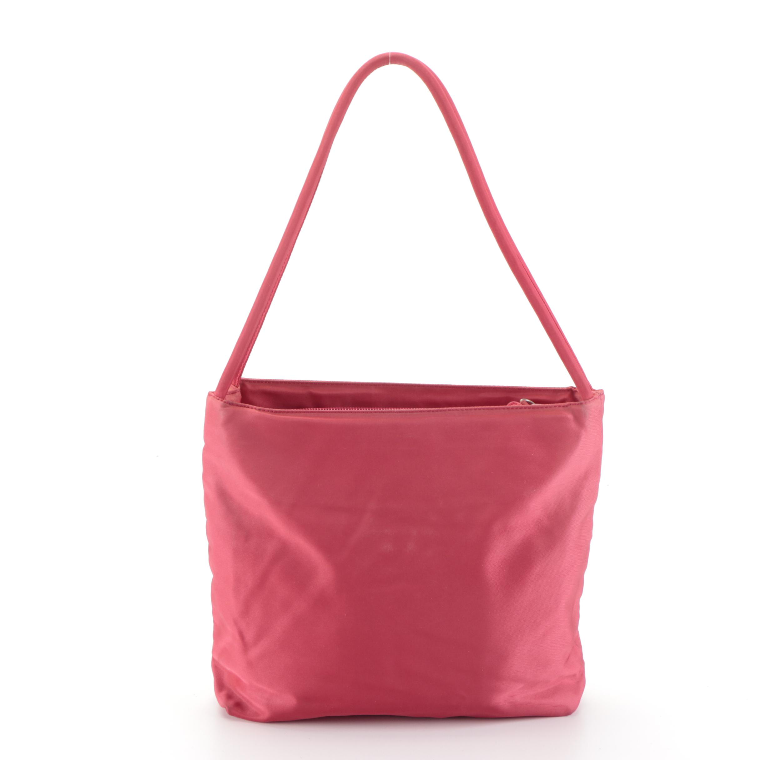 Prada Tote Bag in Vermiglio Tessuto City Nylon