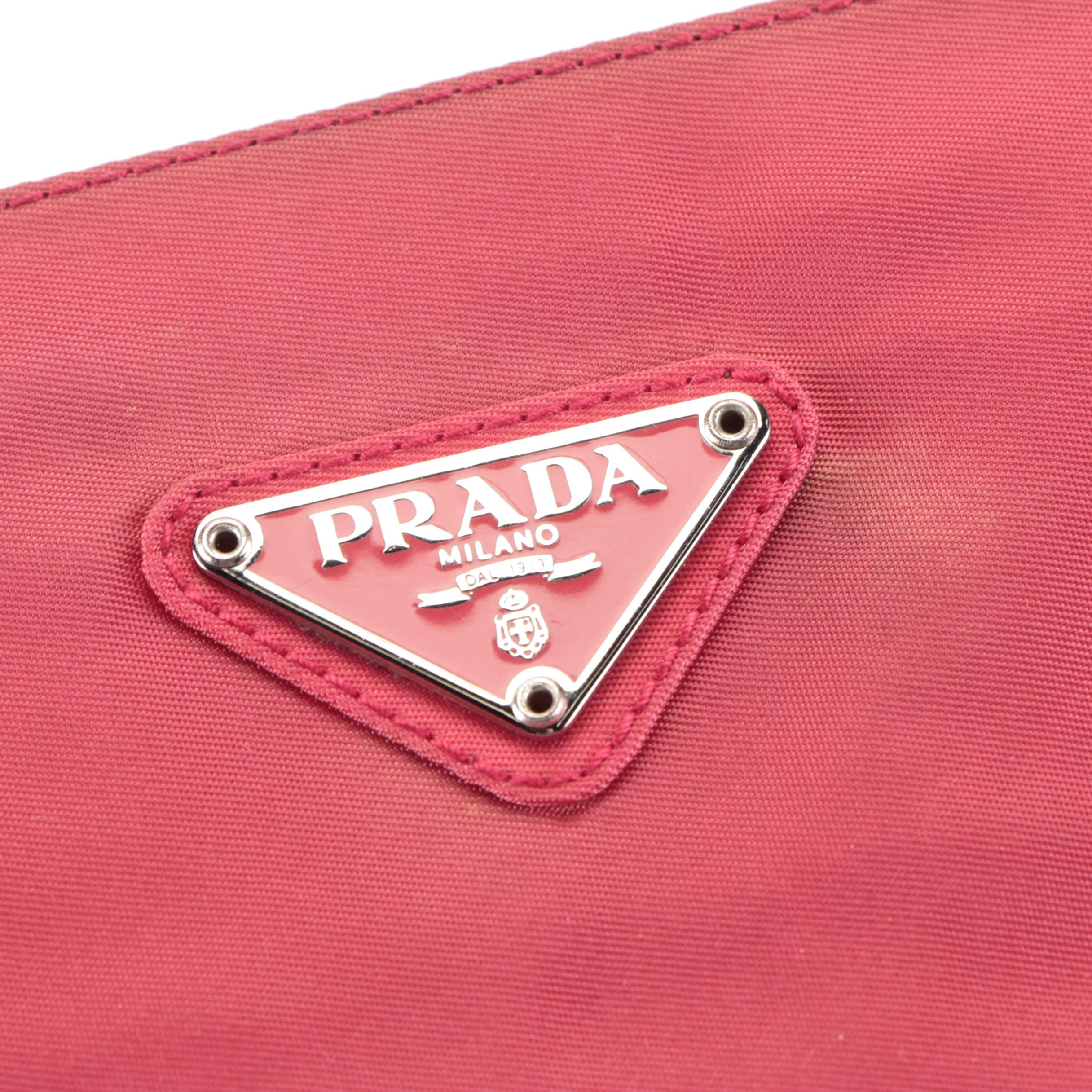 Prada Tote Bag in Vermiglio Tessuto City Nylon
