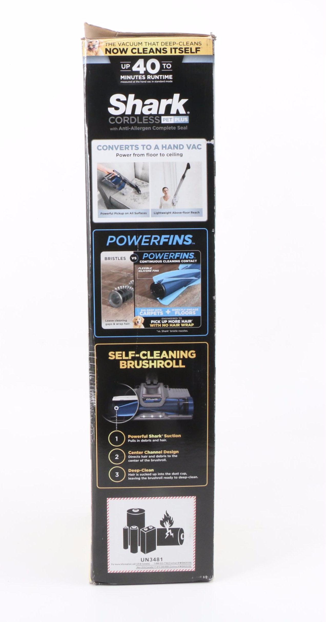 Shark Cordless Pet Plus Stick Vacuum Cleaner