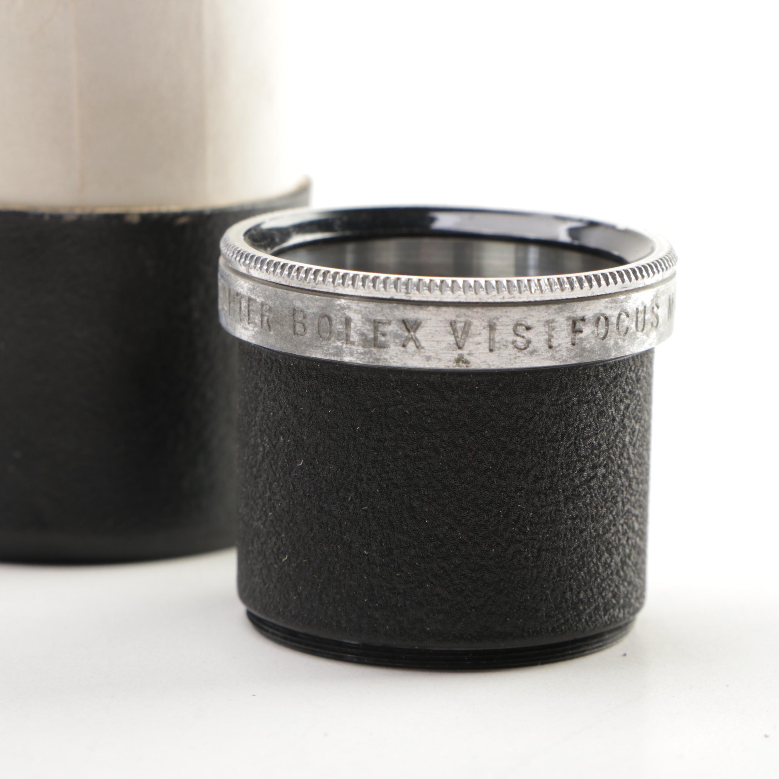 Paillard Bolex 16mm Movie Camera with Accessories, Mid-20th Century