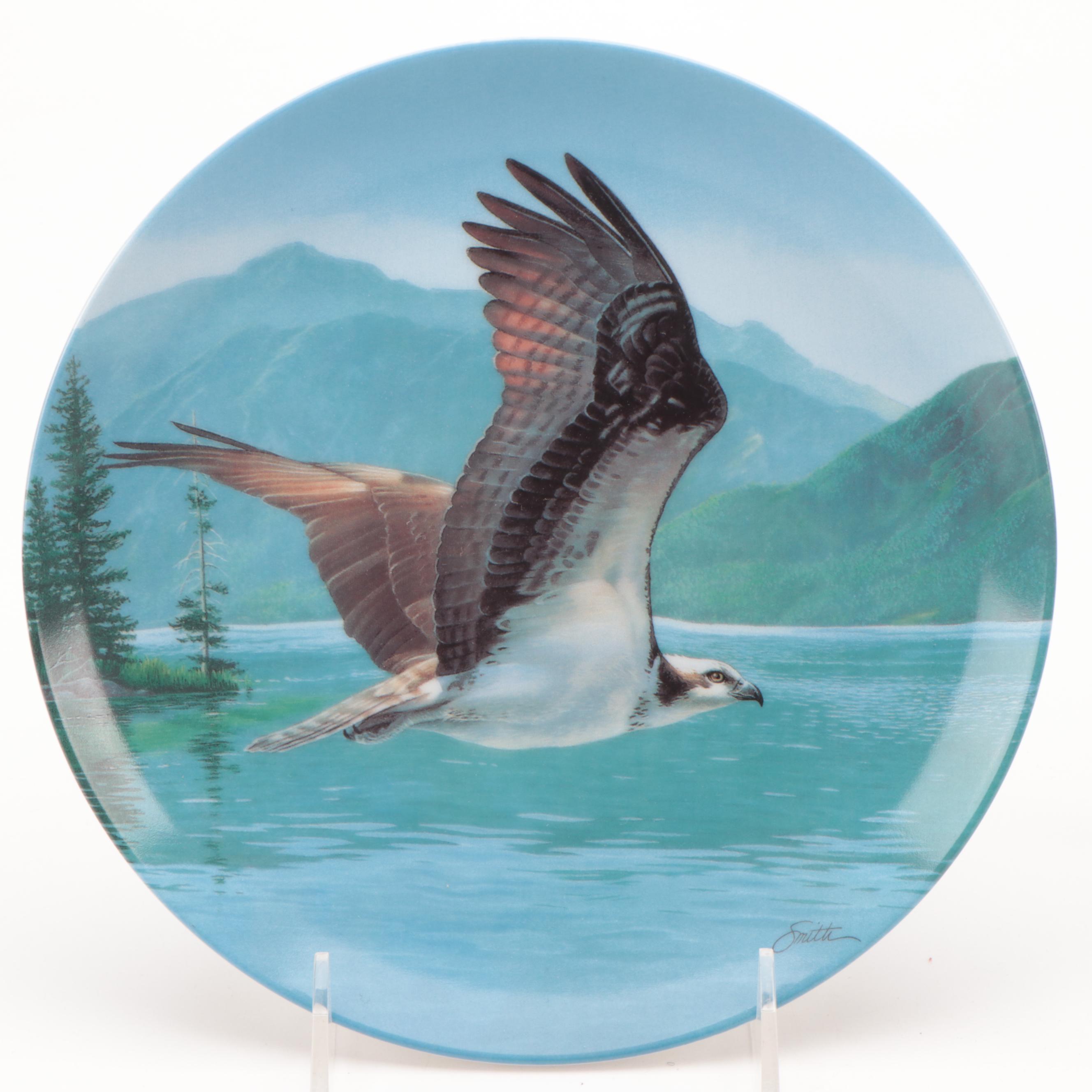 Knowles Fine China "Majestic Birds" Series Collector Plates Set, 1988–1990