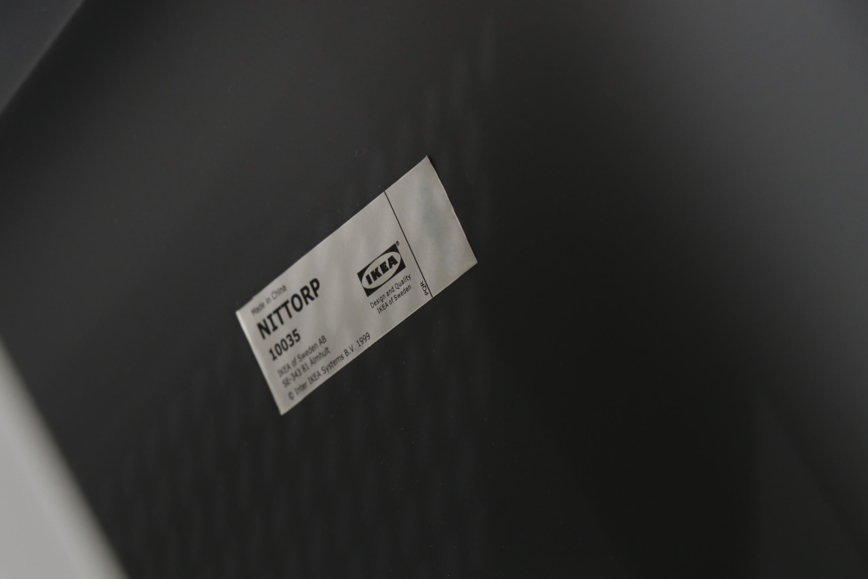 IKEA Nittorp Metal Television Stand, 21st Century