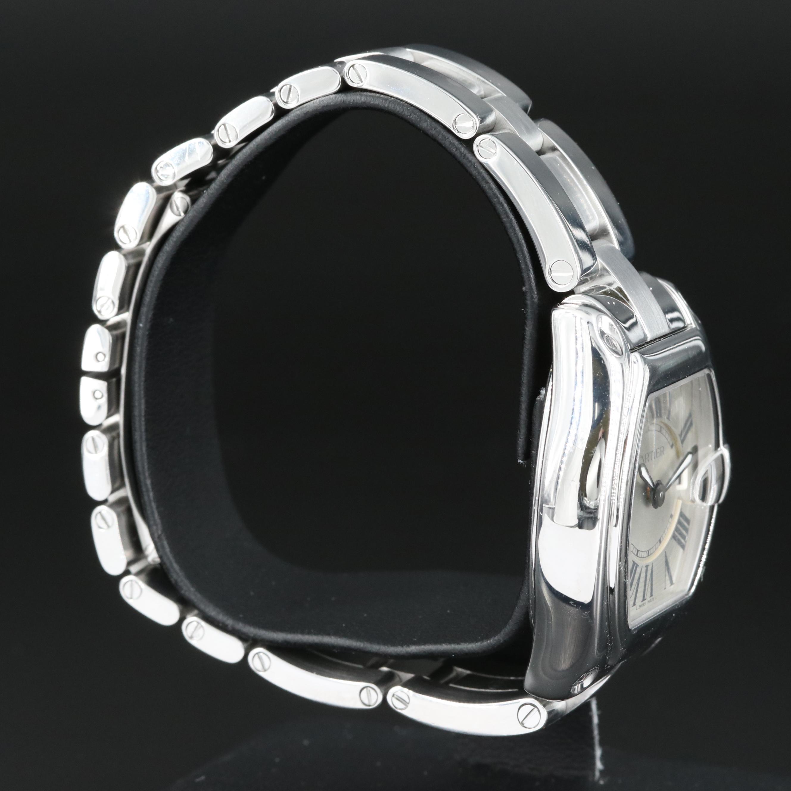 Cartier Roadster Stainless Steel  Quartz Watch