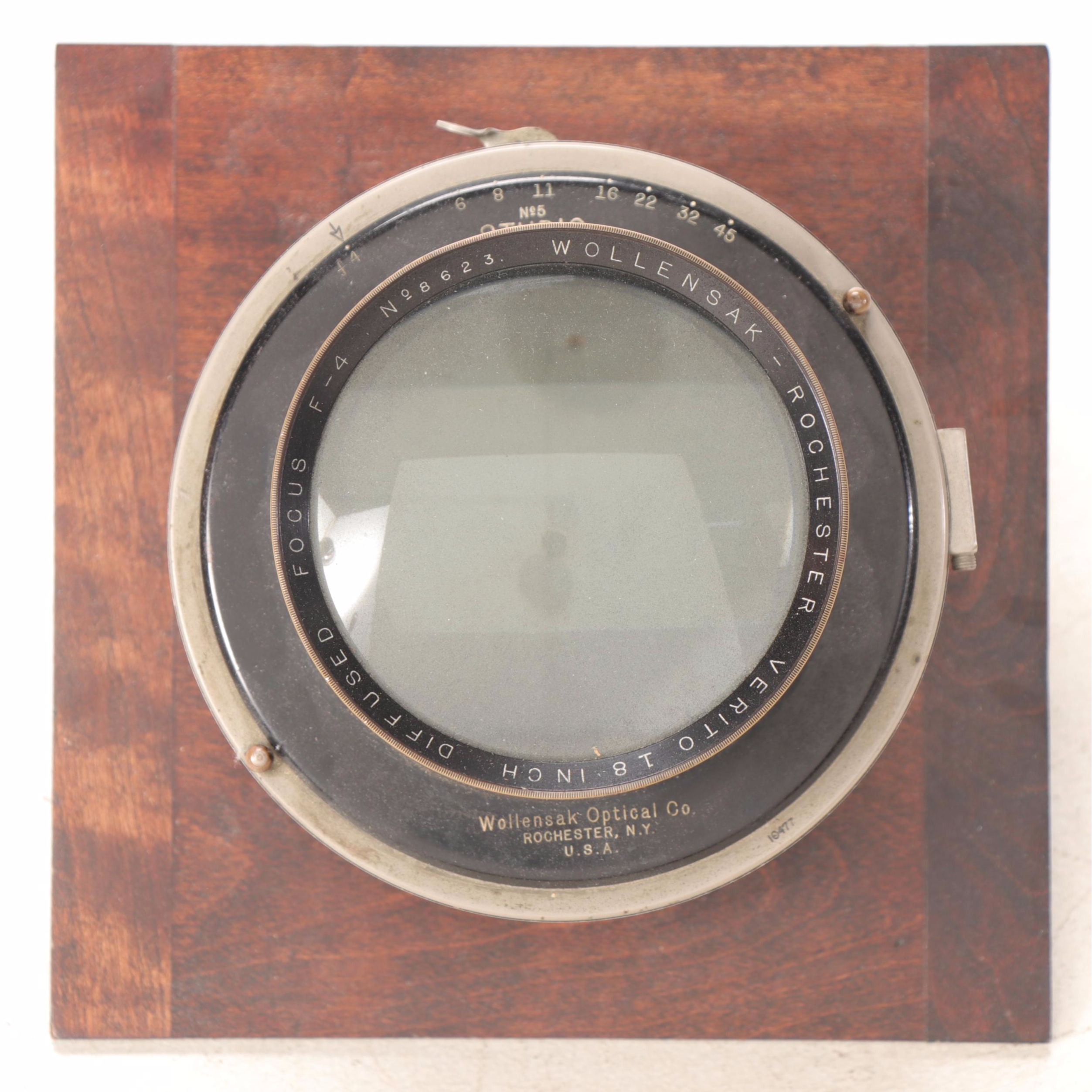 Deardorff Professional Series 8x10 Folding Portrait Camera on Stand and Plates