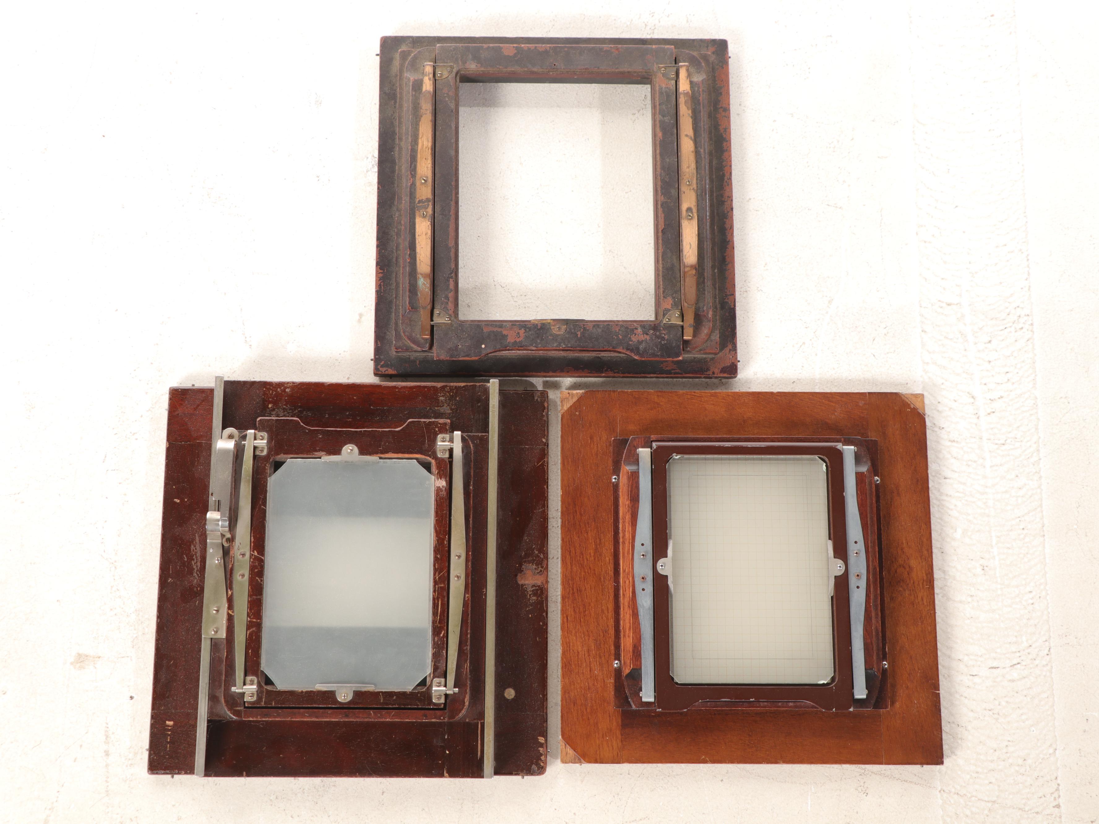 Deardorff Professional Series 8x10 Folding Portrait Camera on Stand and Plates