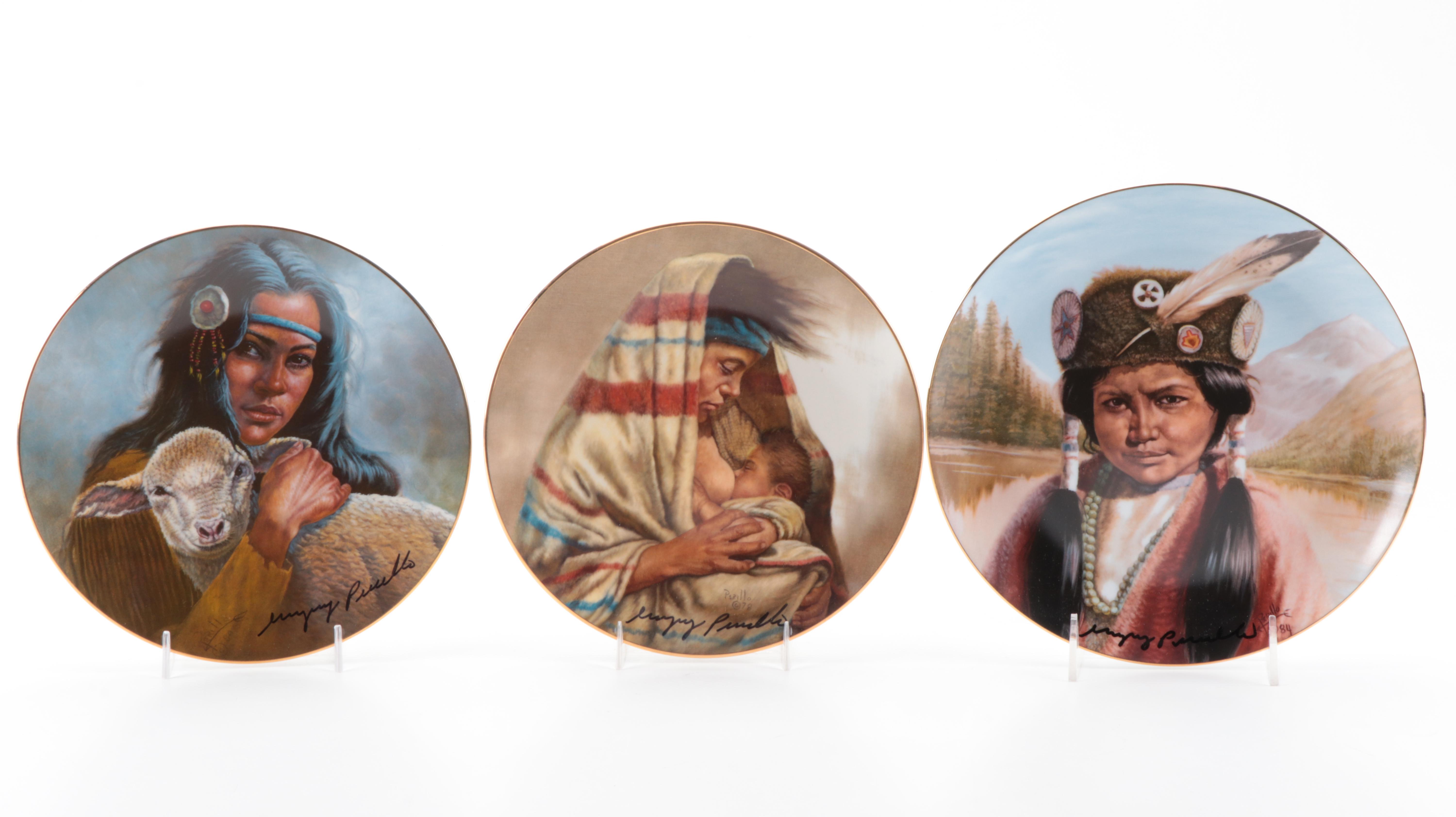 Gregory Perillo "America's Indian Heritage" Series and Other Collector Plates