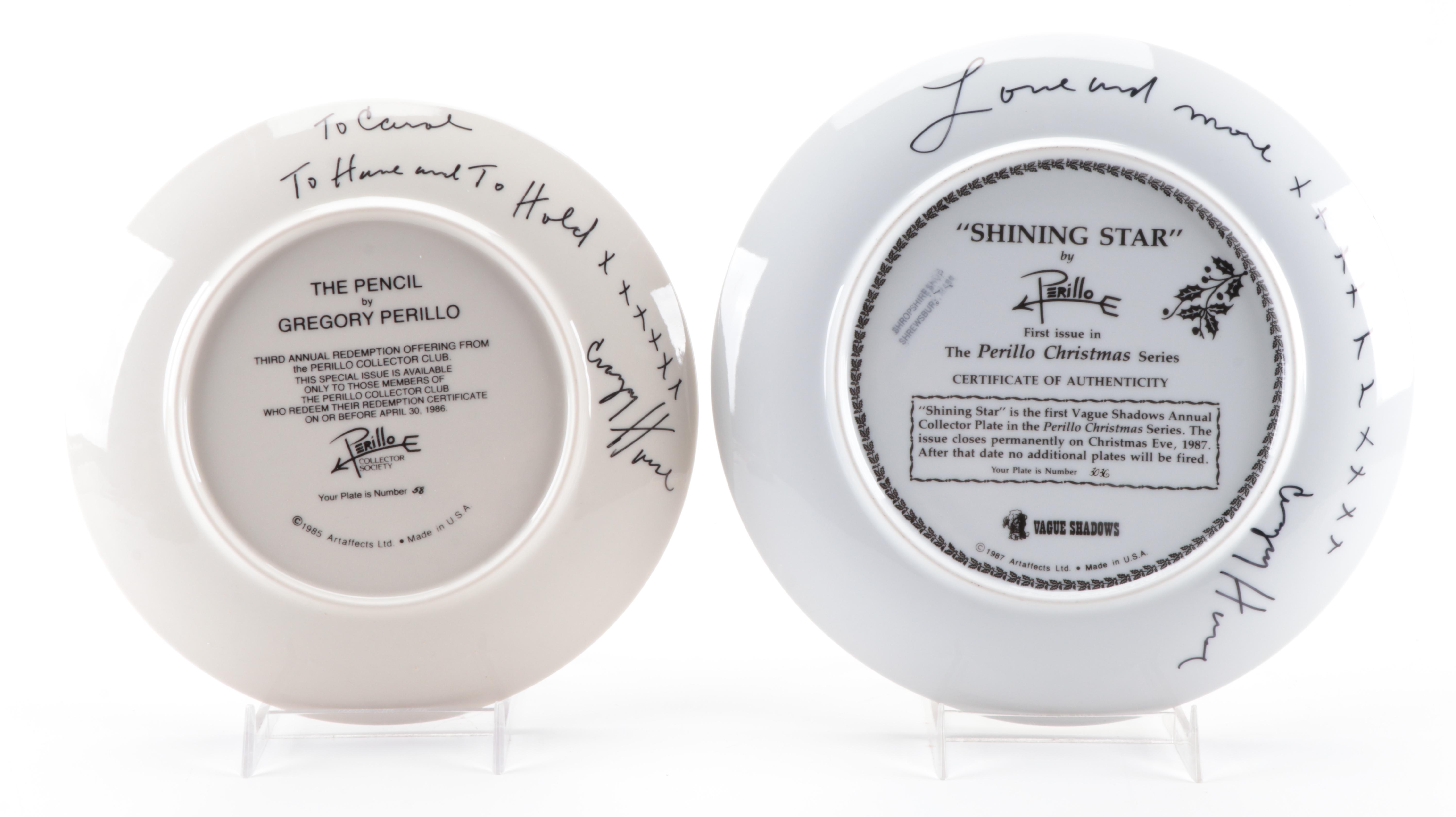 Gregory Perillo "America's Indian Heritage" Series and Other Collector Plates