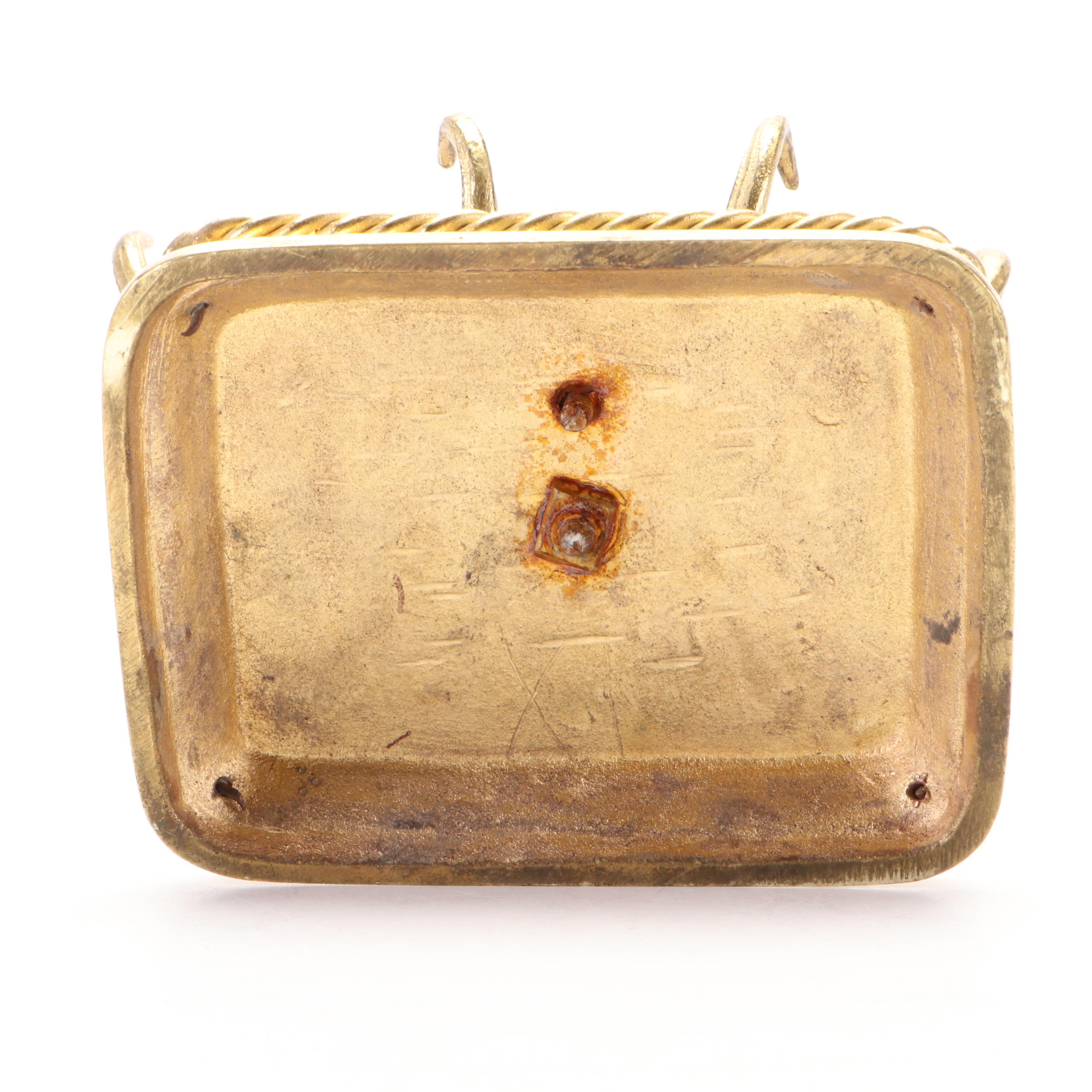 Cast Brass Antler Figurines on Bases