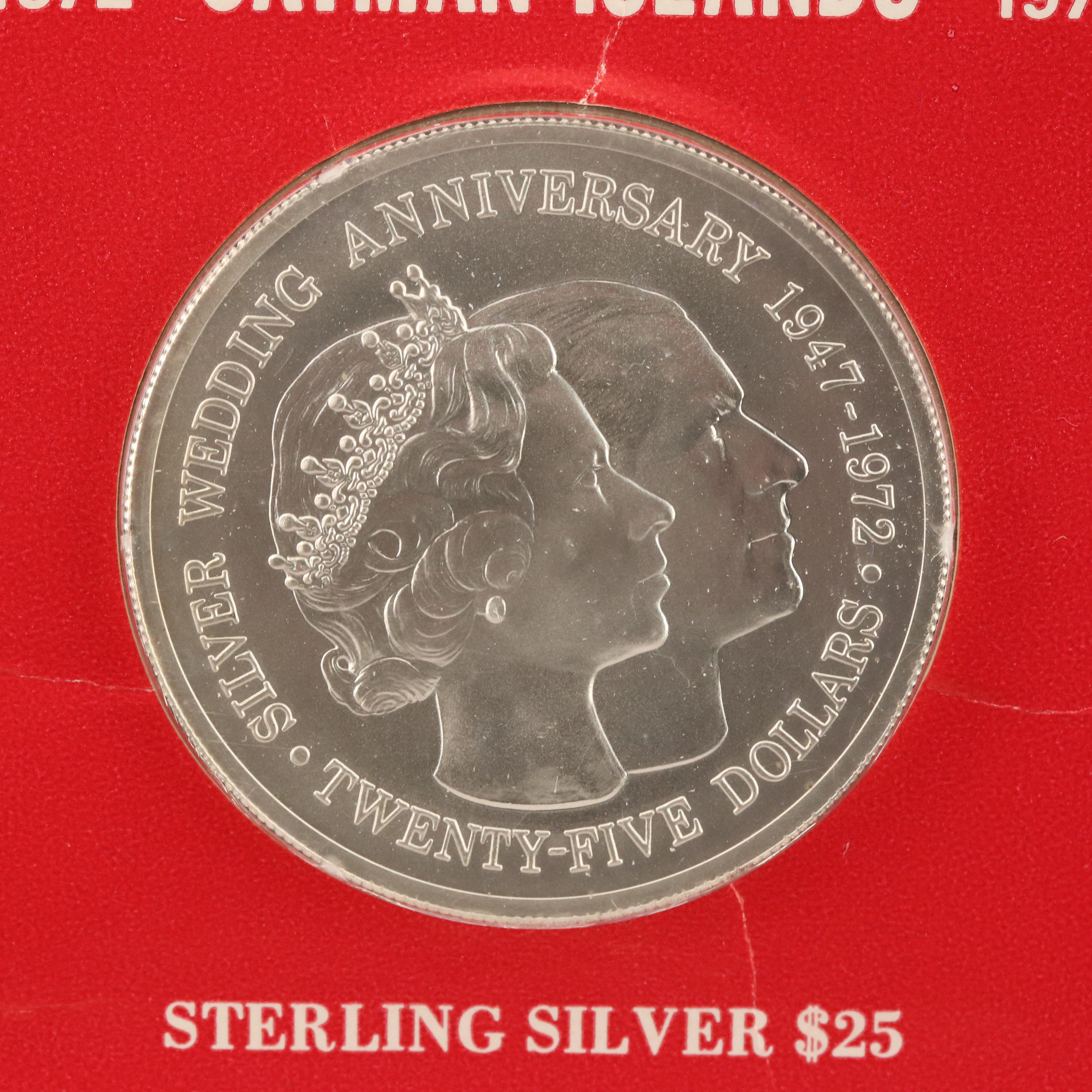 Two Foreign Commemorative Silver Coins