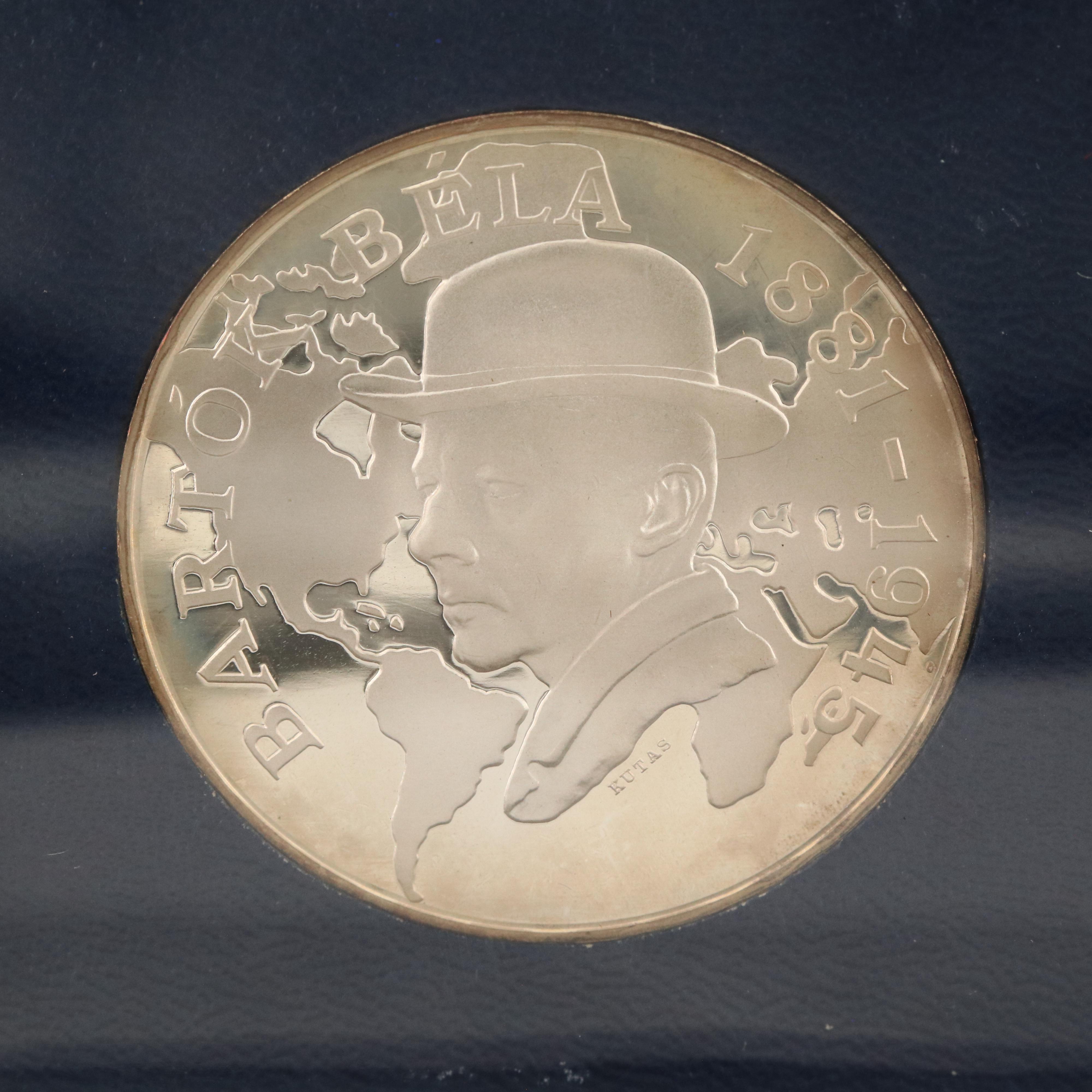 Two Foreign Commemorative Silver Coins