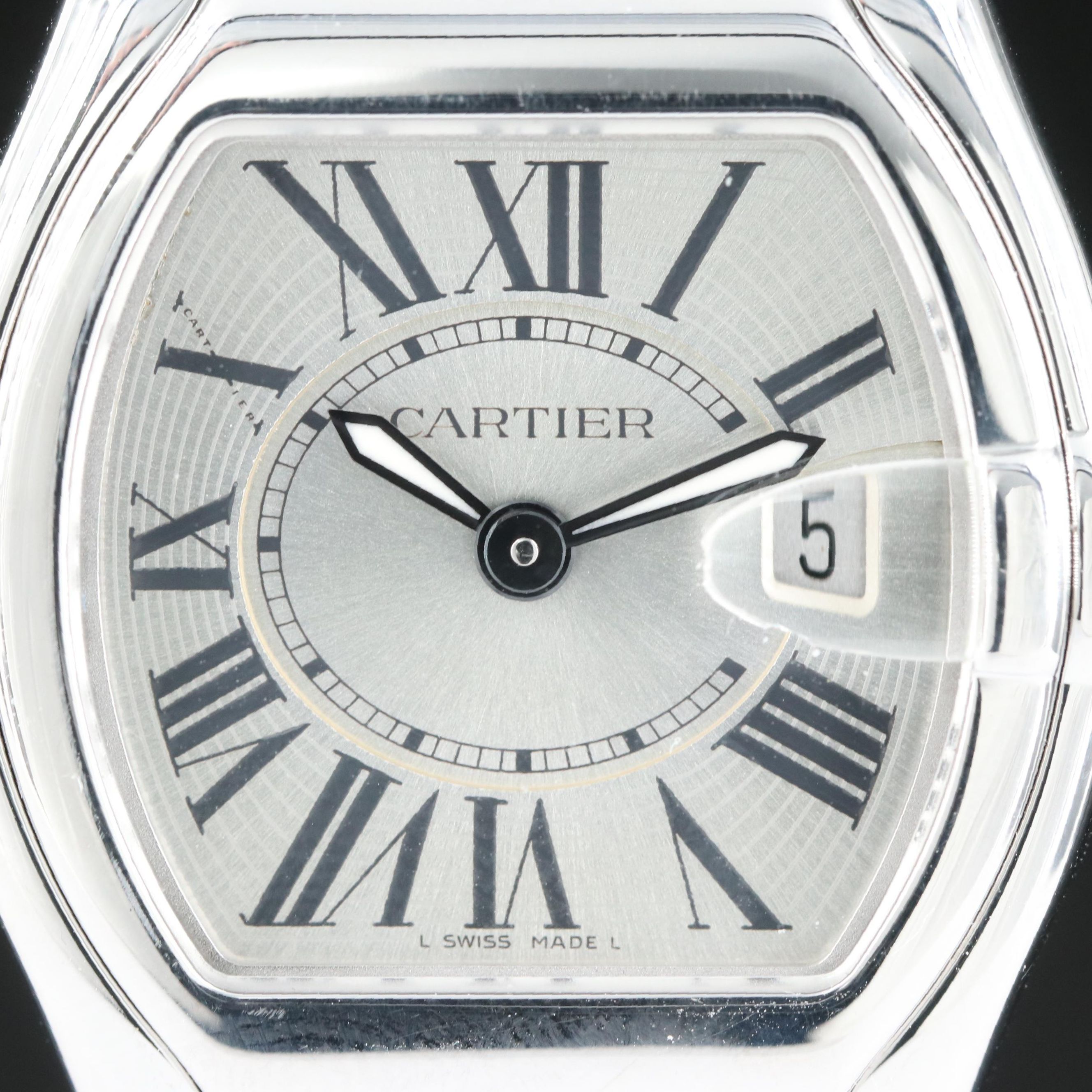Cartier Roadster Stainless Steel  Quartz Watch