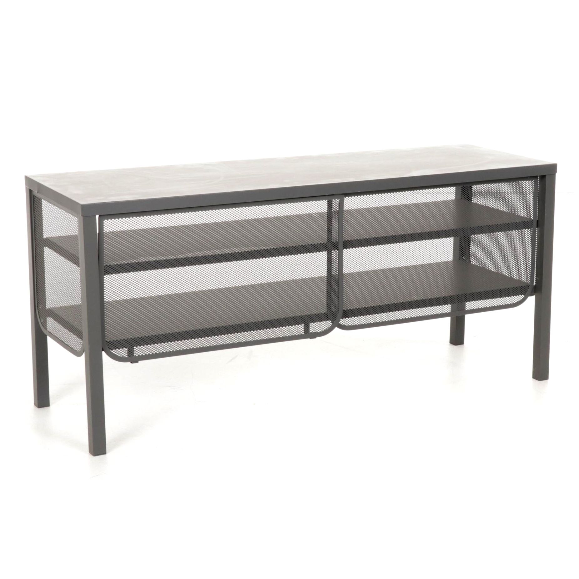 IKEA Nittorp Metal Television Stand, 21st Century