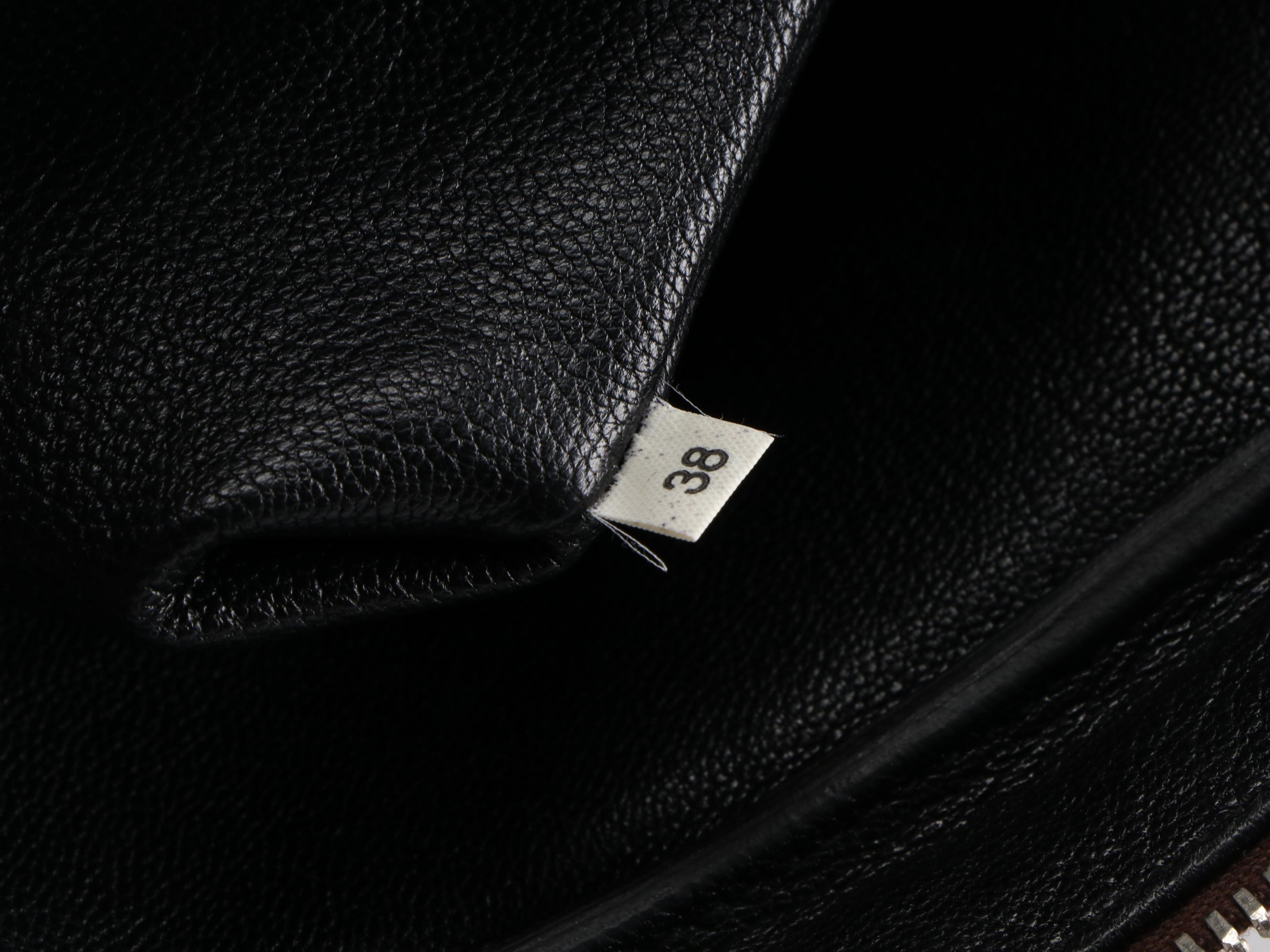 Prada Brown Saffiano Two-Way Business Bag