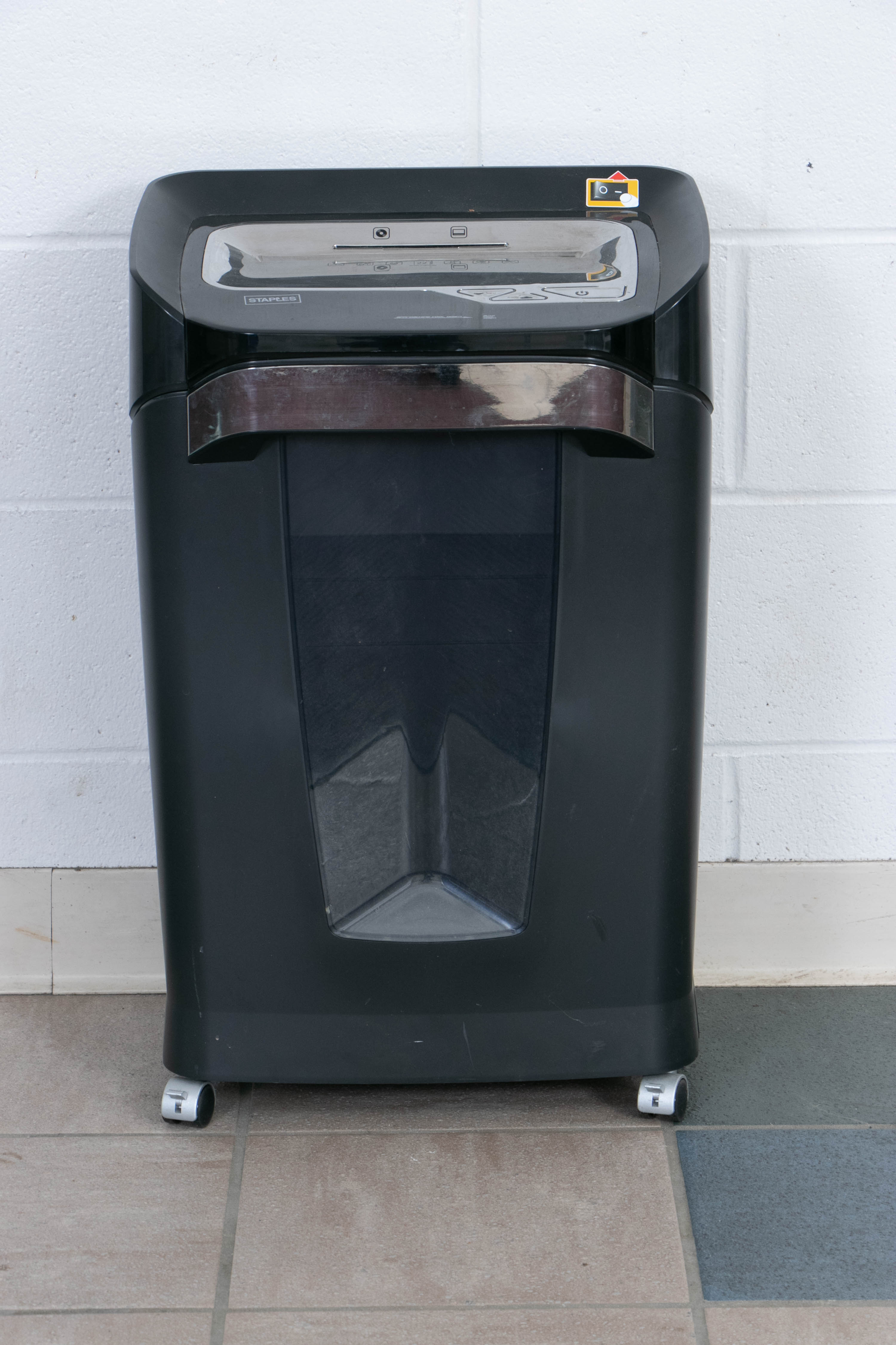 Staples Shredder, Samsonite Briefcase, American Tourister Rolling Luggage