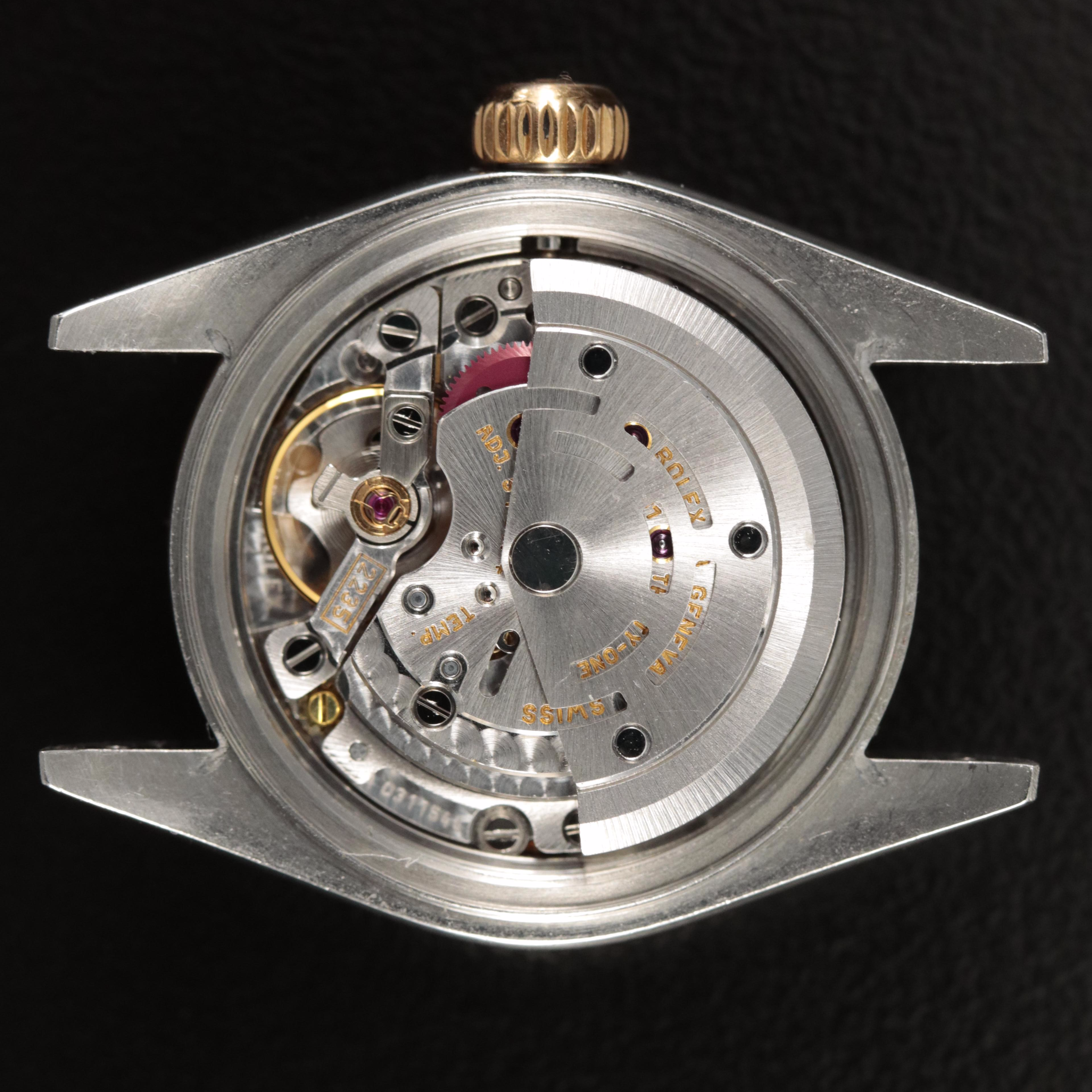 1999 Rolex Datejust Champagne Jubilee and Factory Diamond Dial Watch