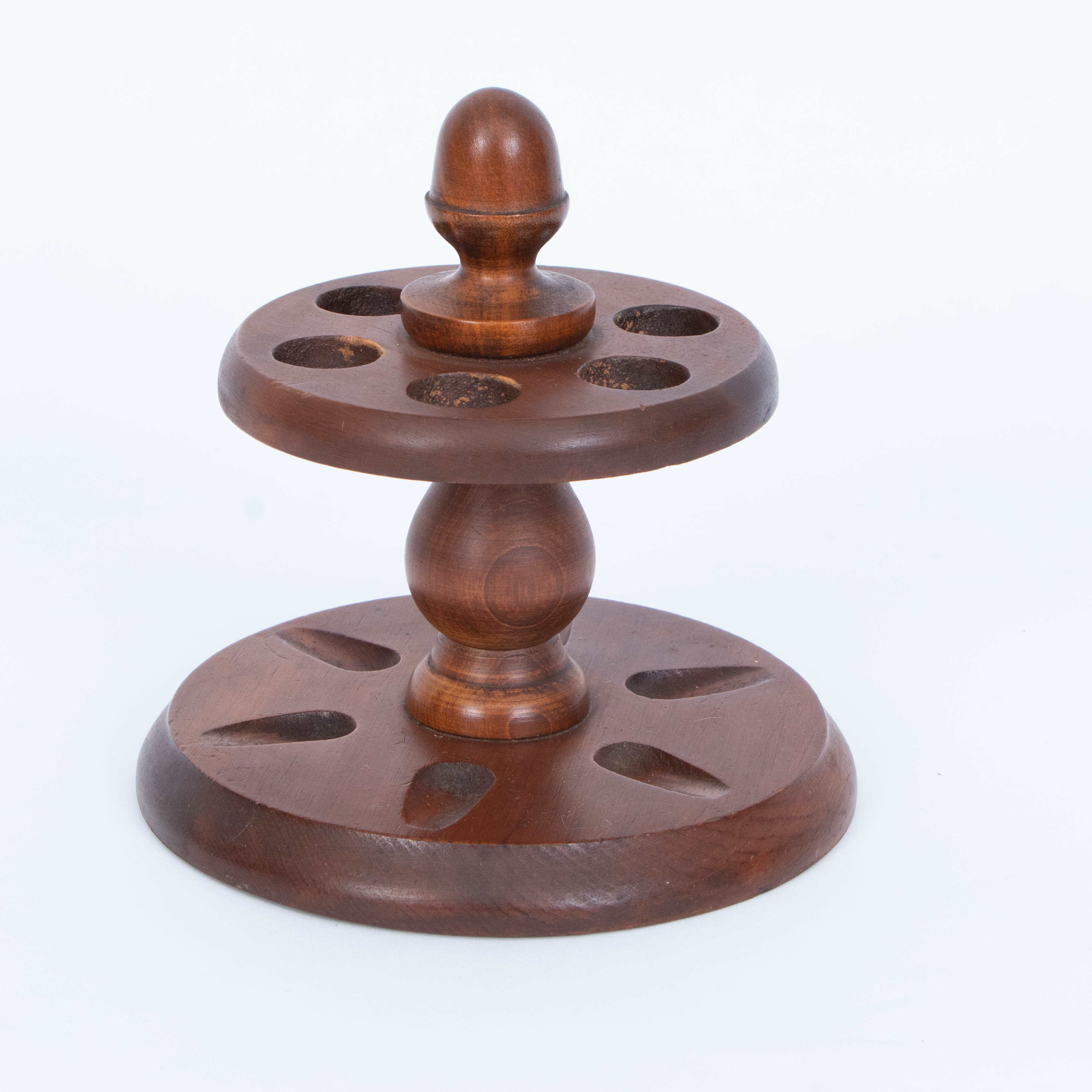 Sasieni "Mayfair", Jobey "Fawn", and Other Wooden Tobacco Pipes in Stand