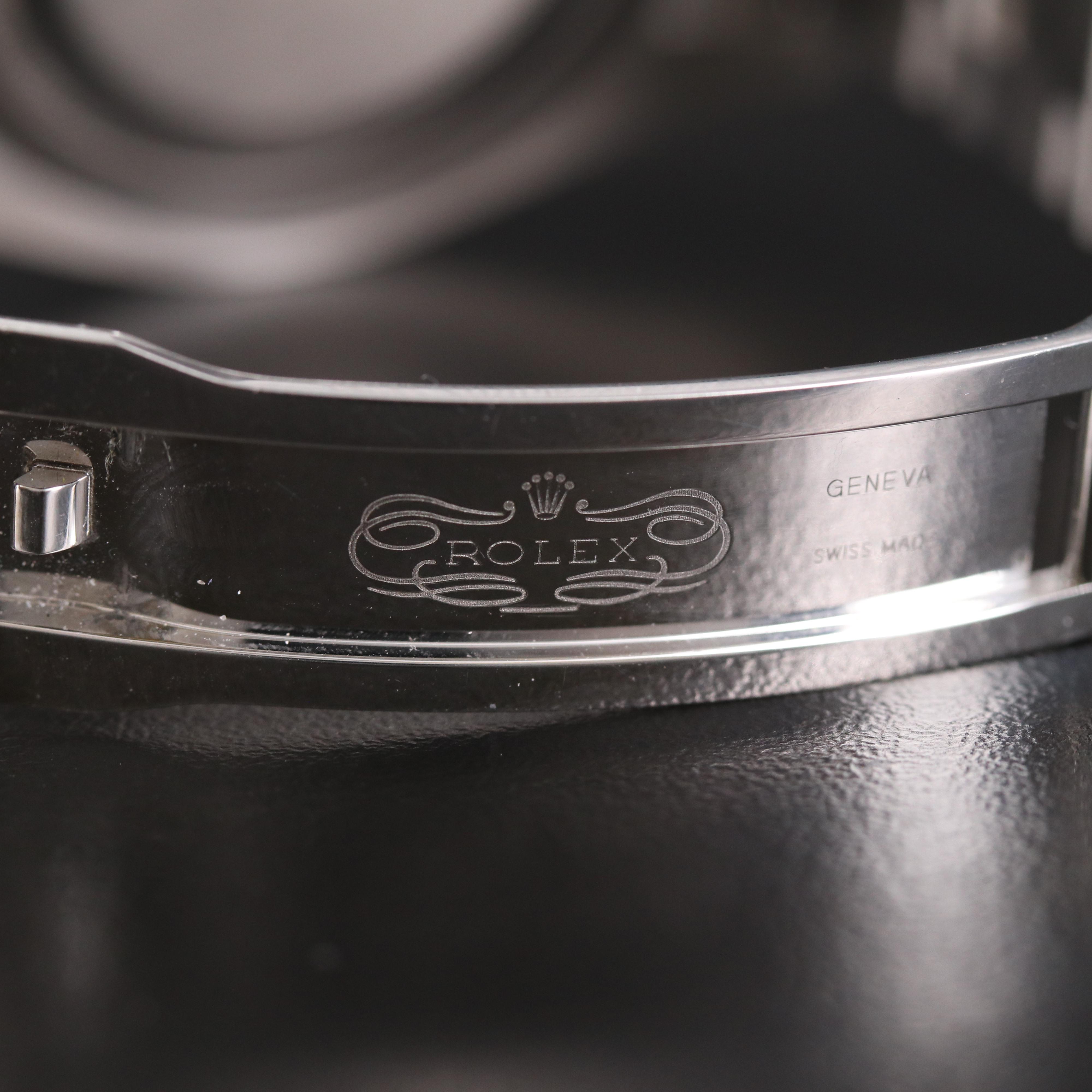 Rolex Datejust II Blue Baton Dial Watch