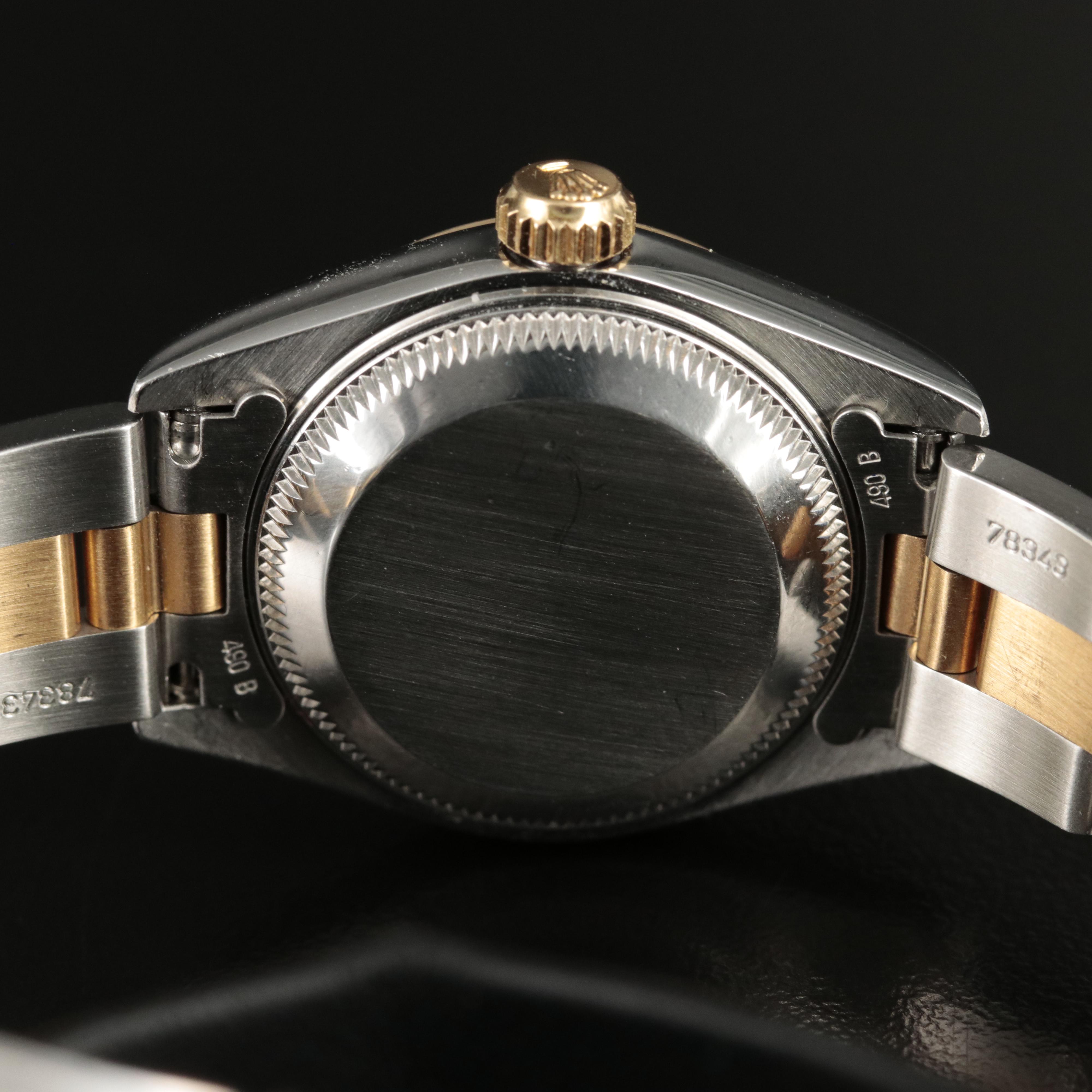 1994 Rolex Datejust Black Mother of Pearl Dial with Factory Diamond Markers