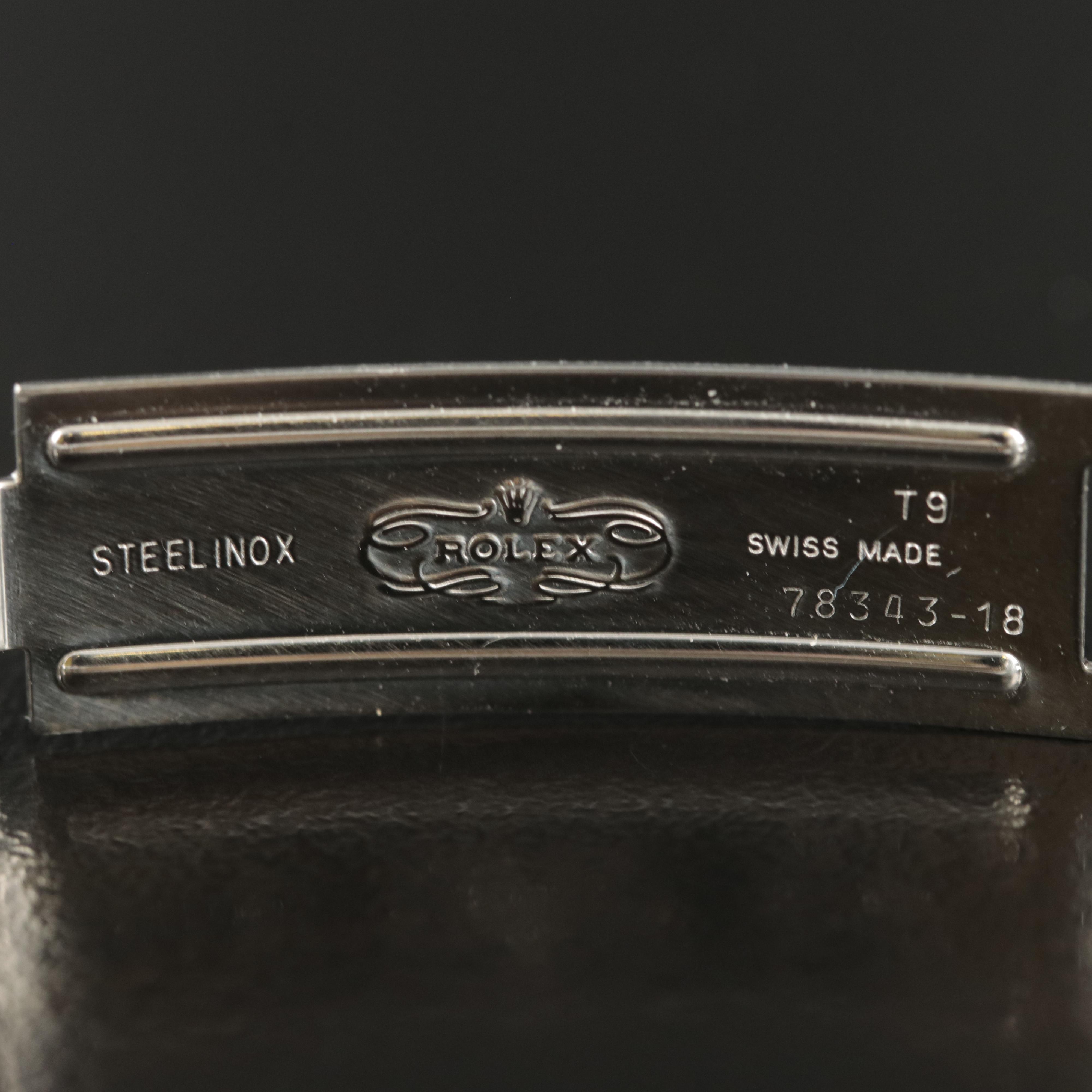 1994 Rolex Datejust Black Mother of Pearl Dial with Factory Diamond Markers