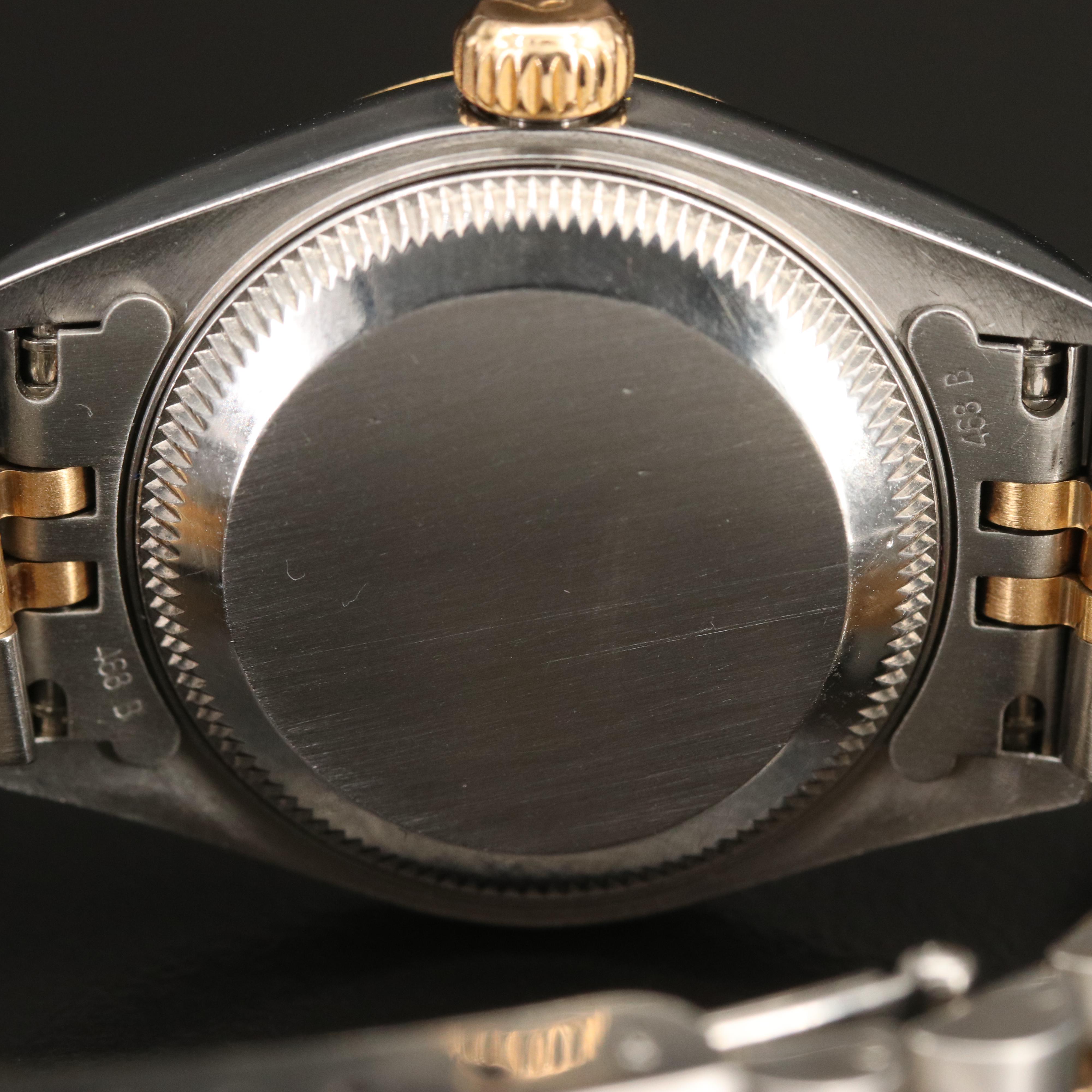 1999 Rolex Datejust Champagne Jubilee and Factory Diamond Dial Watch