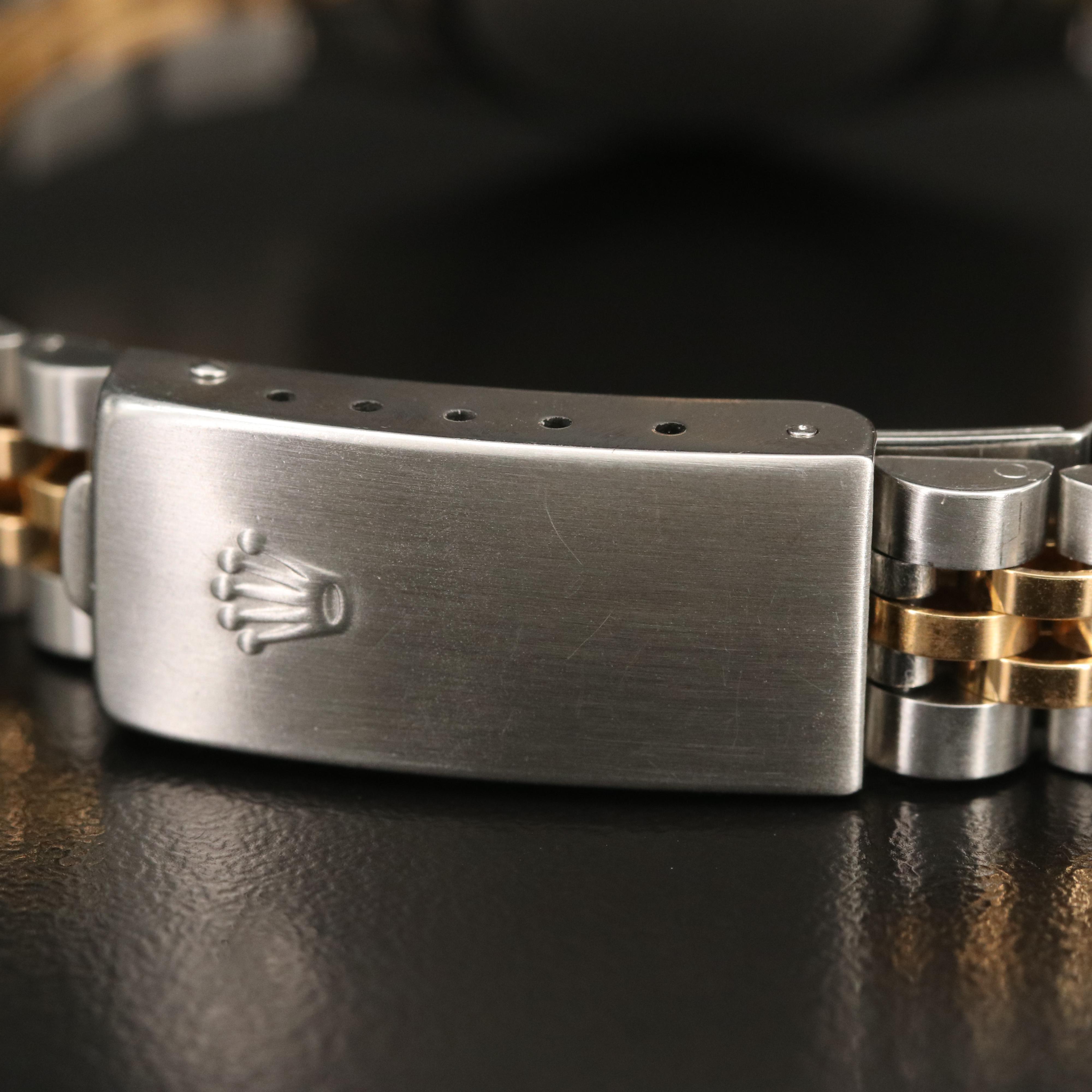 1999 Rolex Datejust Champagne Jubilee and Factory Diamond Dial Watch