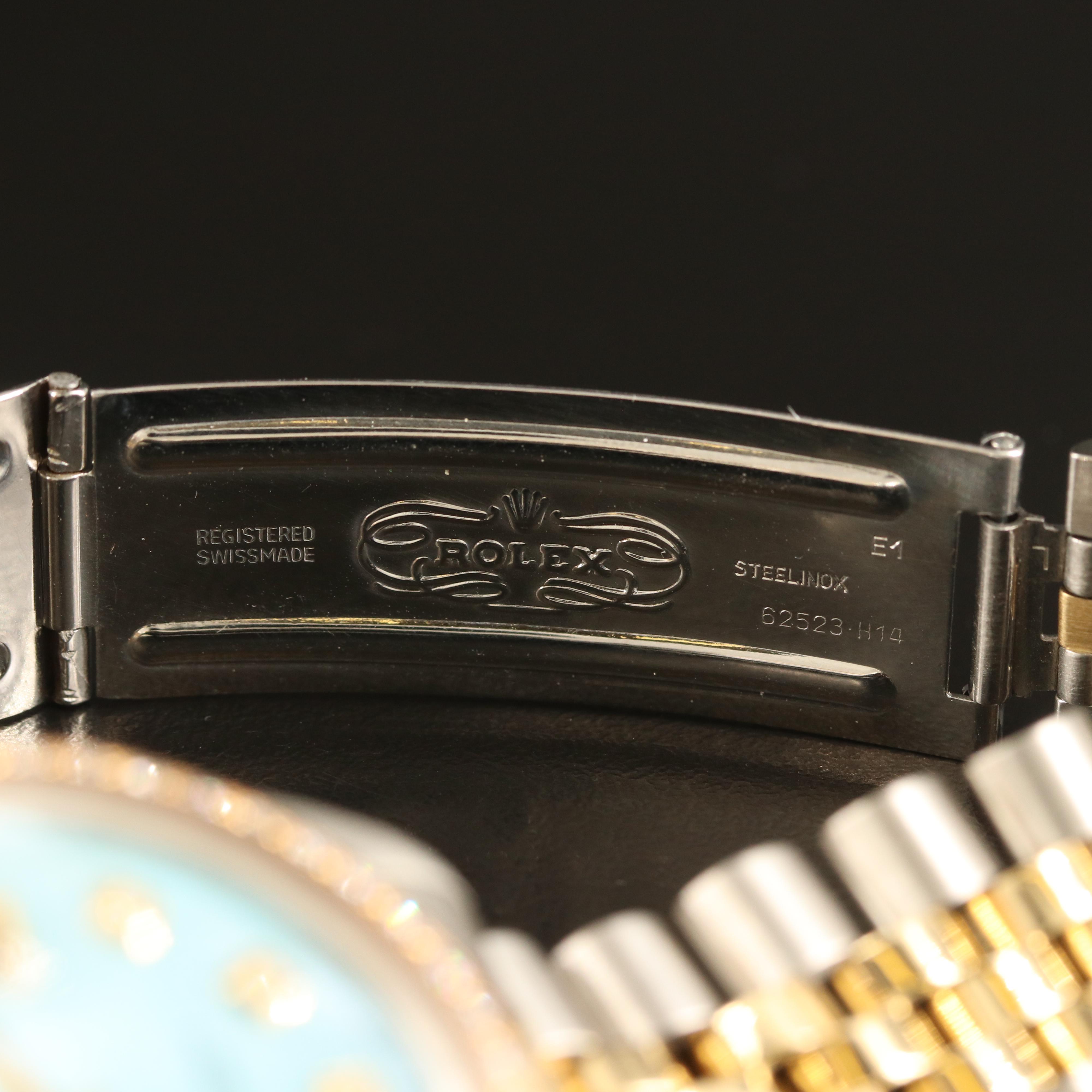 1979 Rolex Datejust 1.01 CTW Diamond Dial and Bezel Watch