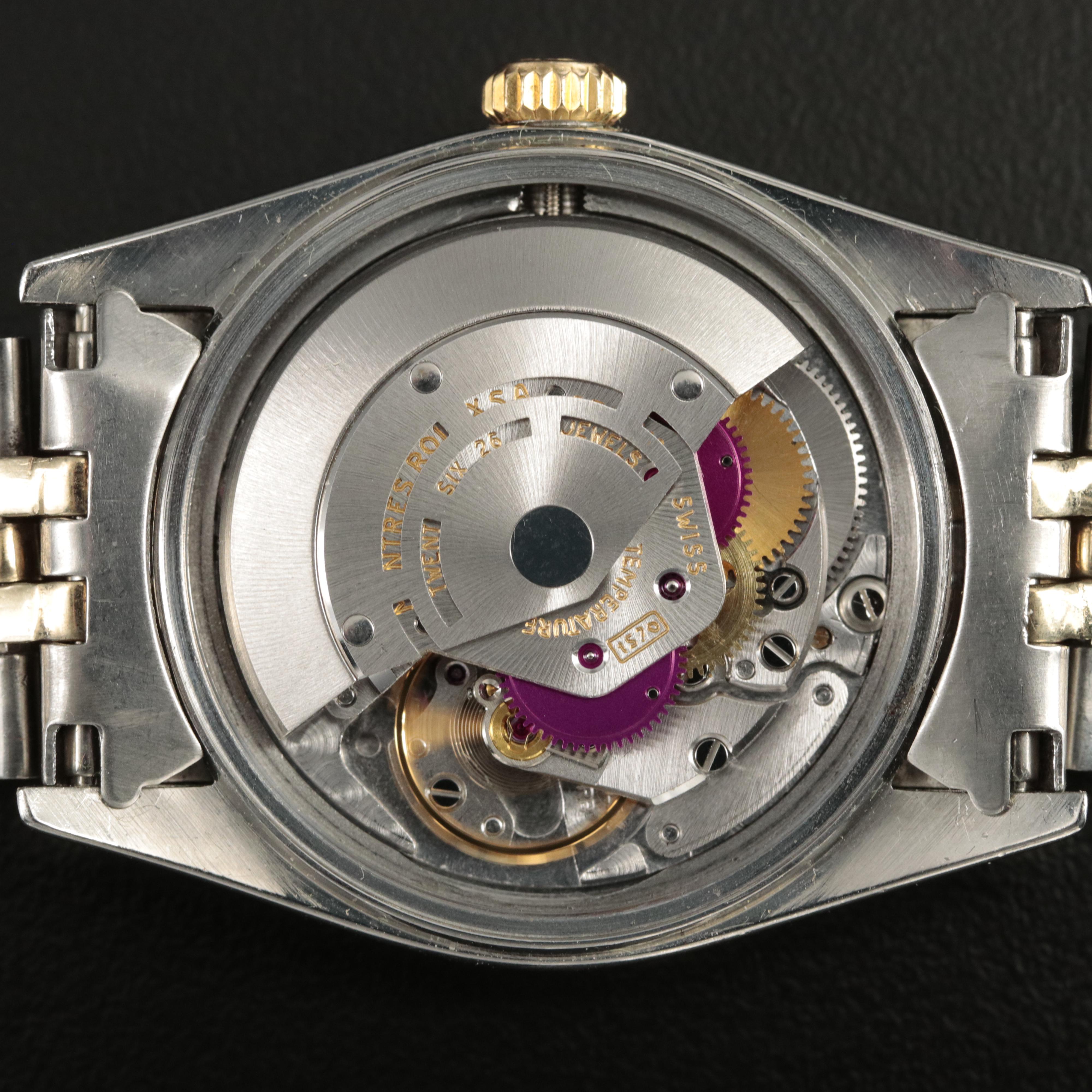 Rolex Oyster Perpetual Datejust 14K and Stainless Steel Watch