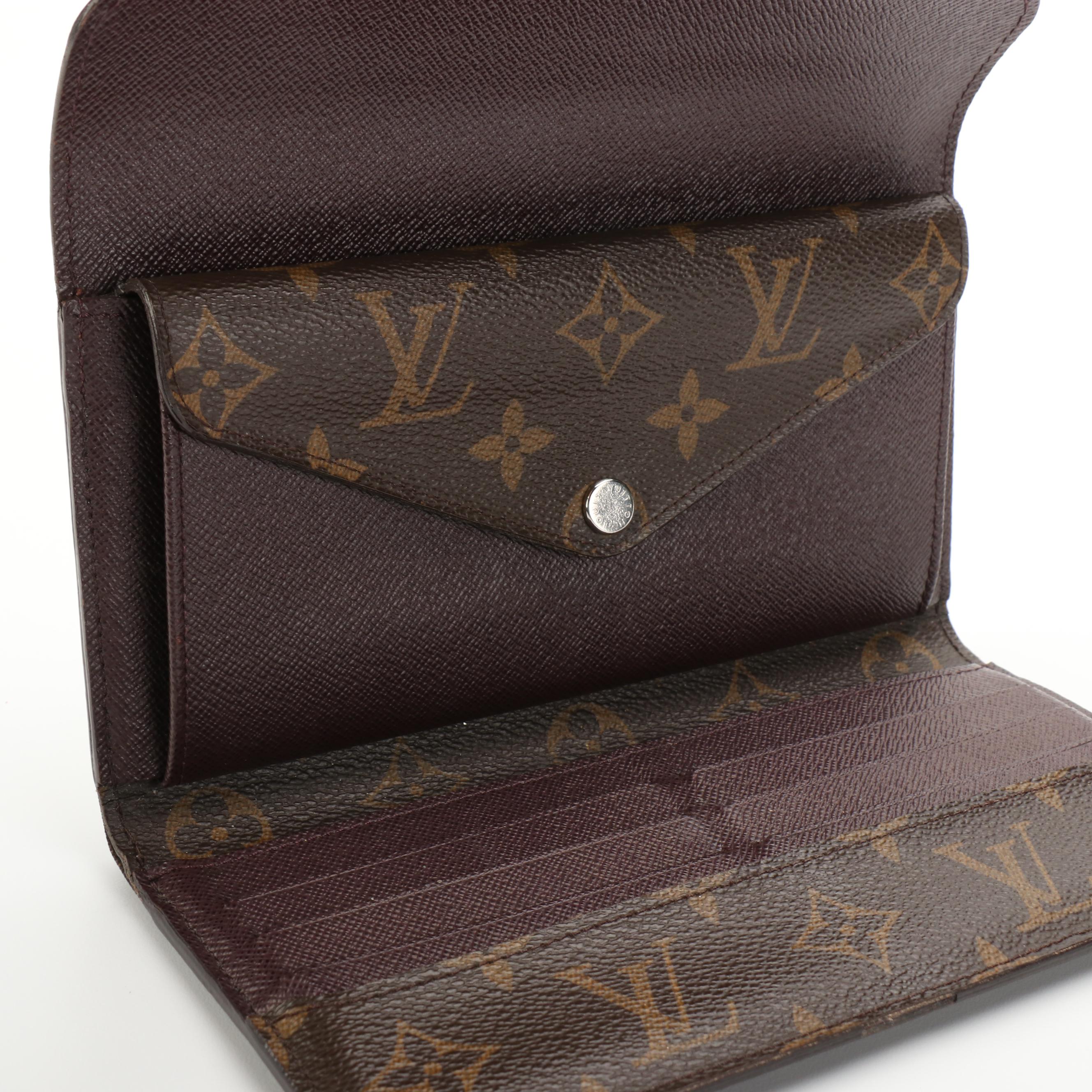 Louis Vuitton Marie-Lou Long Wallet in Epi Leather and Monogram Canvas