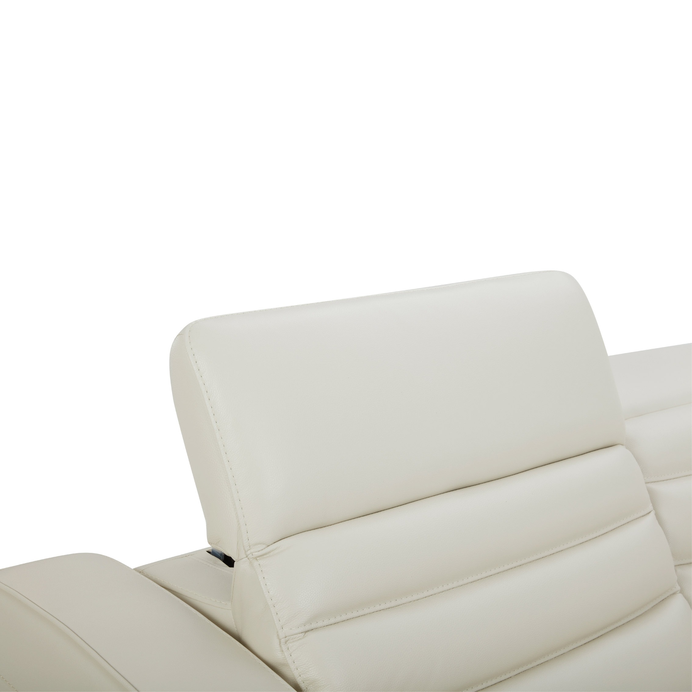 Gilman Creek Furniture "Morandi" Five-Piece Leather Power Reclining Sectional