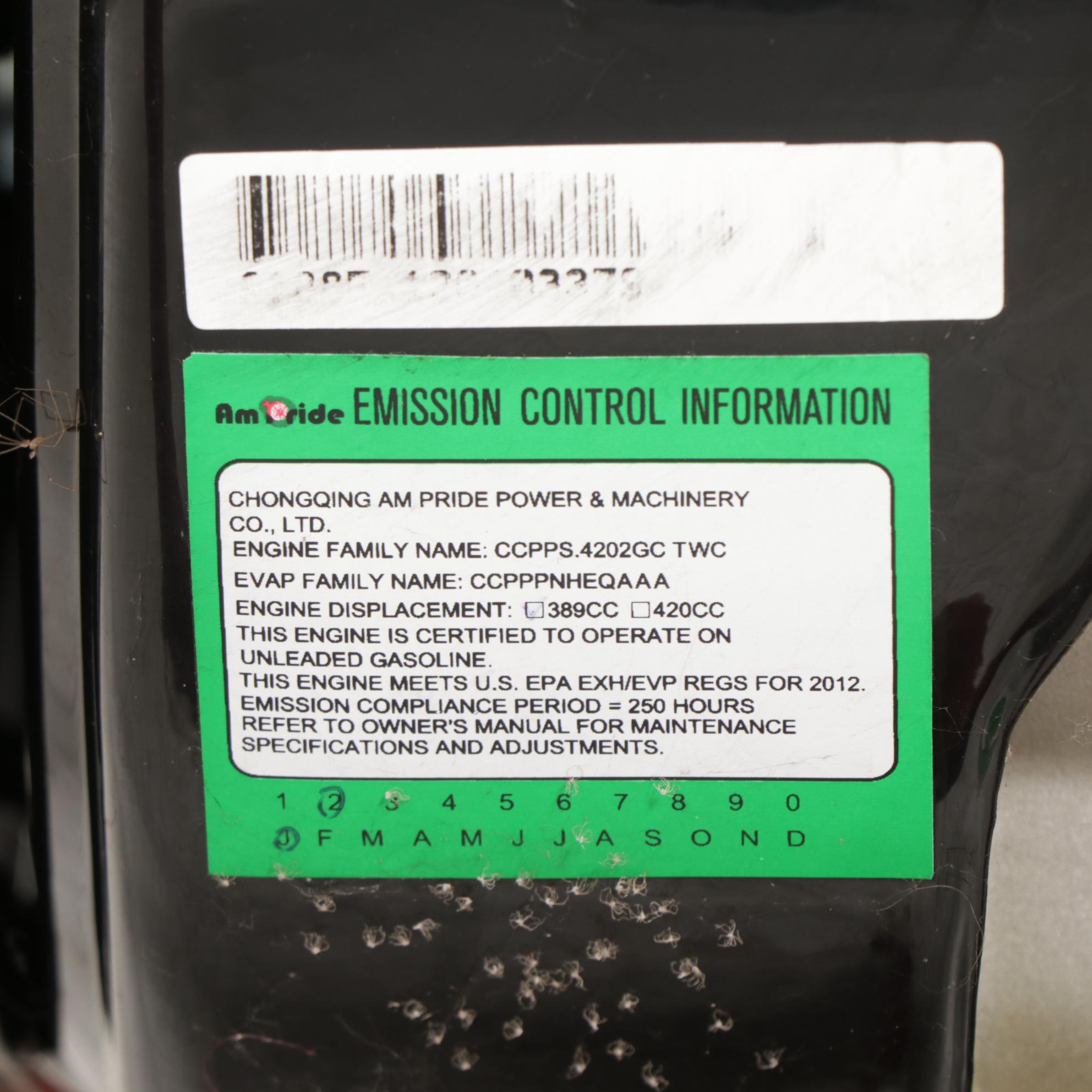 Powermate PM0125500 5500 Watt Portable Generator