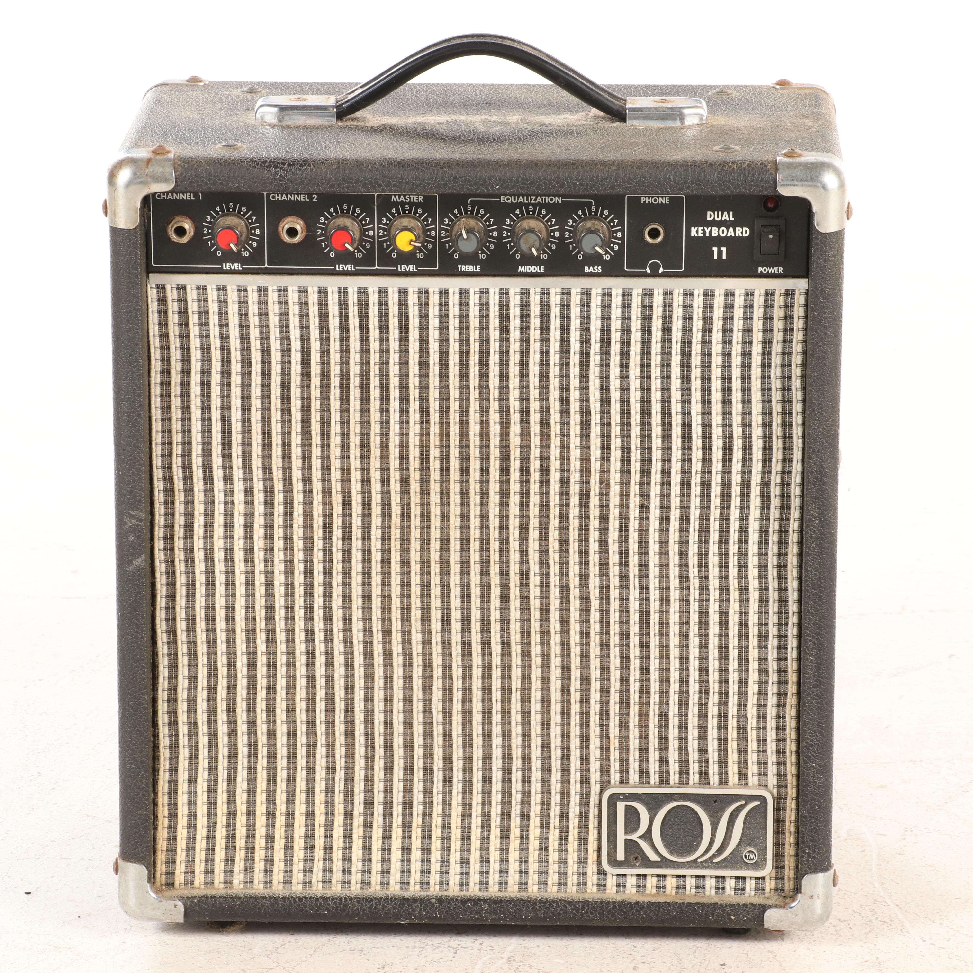 Ross Systems Dual Keyboard 11 Amplifier, Late 20th Century