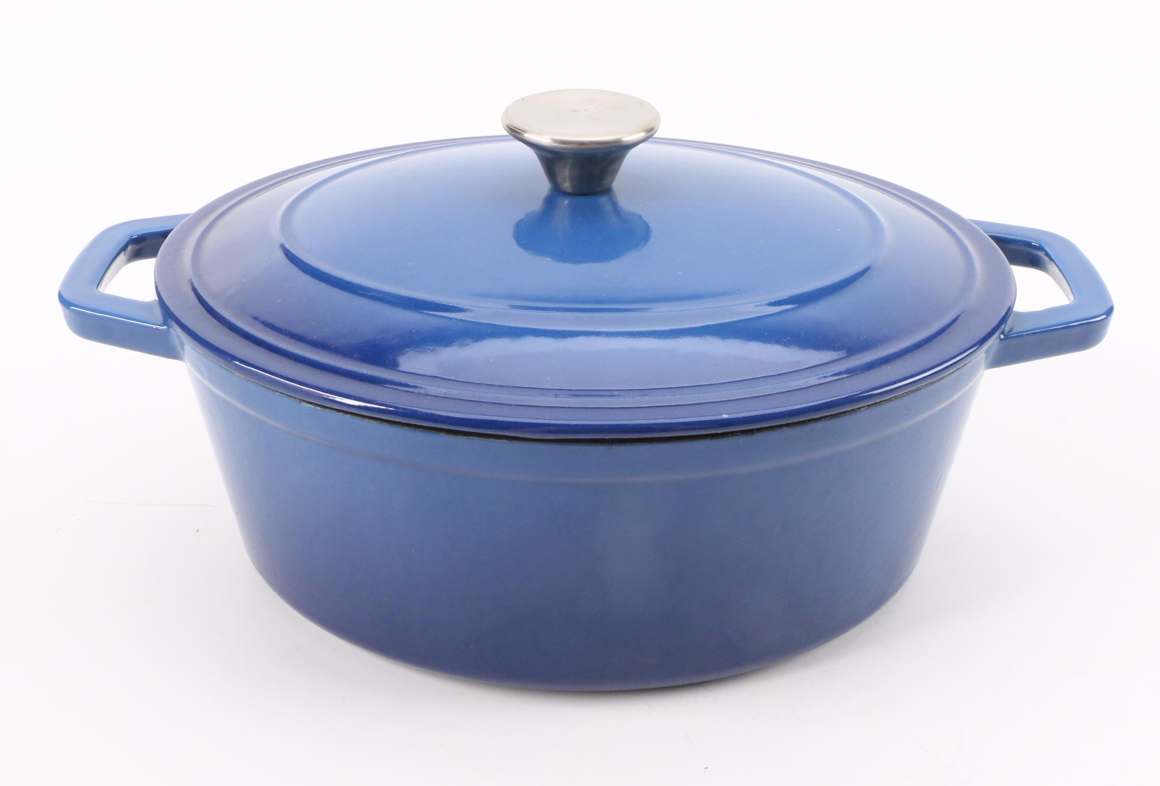 Crofton Enameled Cast Iron Dutch Oven with Individual Casserole