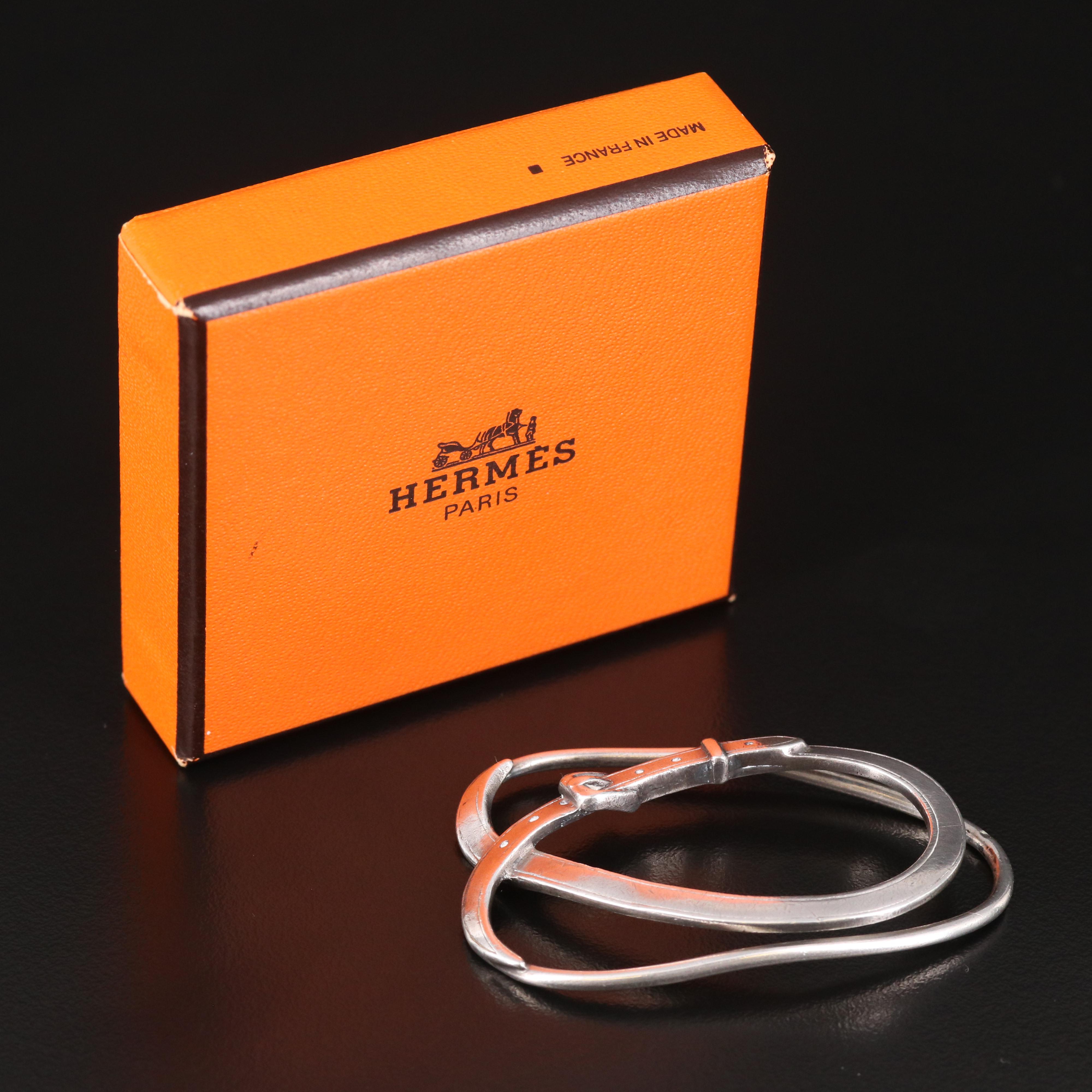 Vintage Hermès Sterling Silver Money Clip