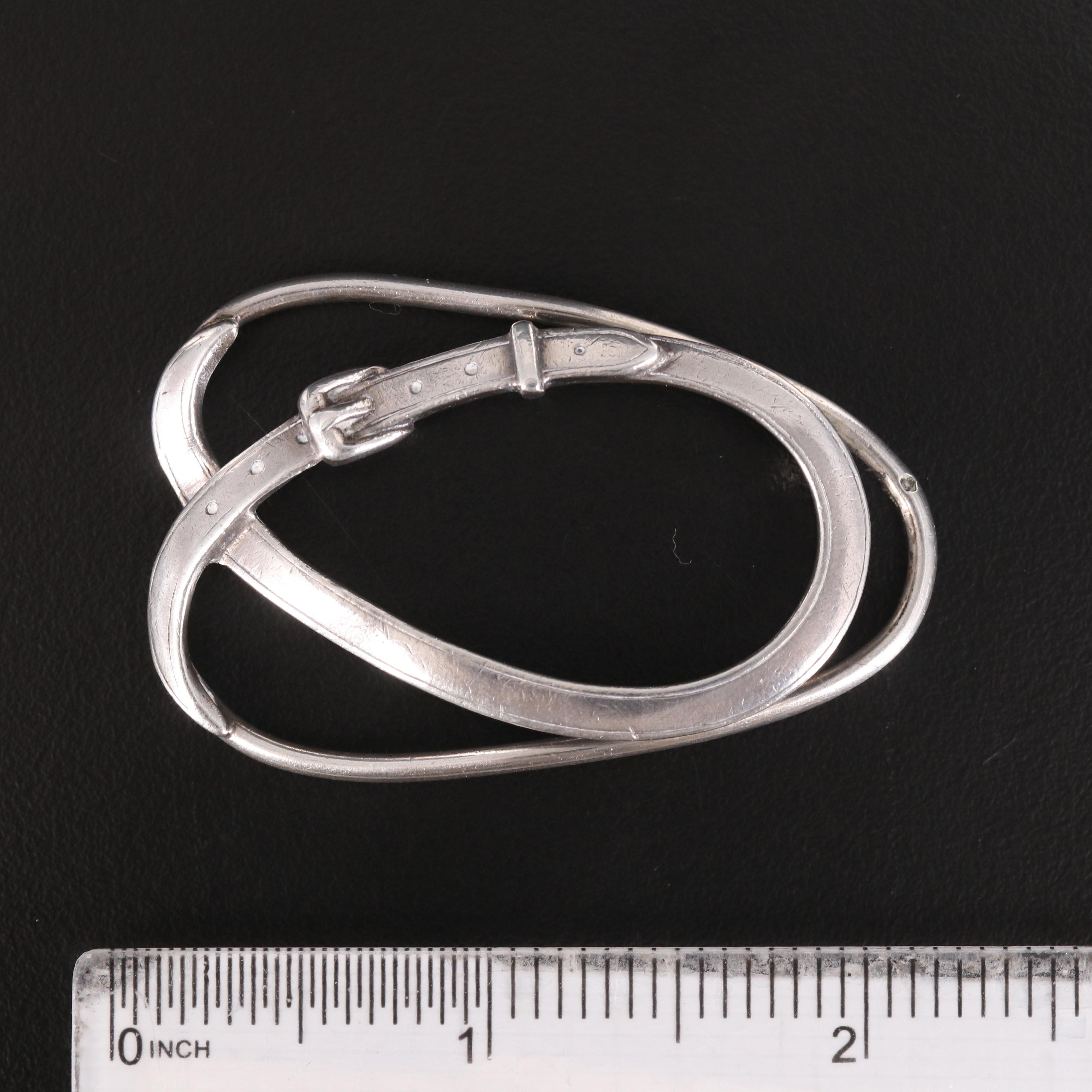 Vintage Hermès Sterling Silver Money Clip