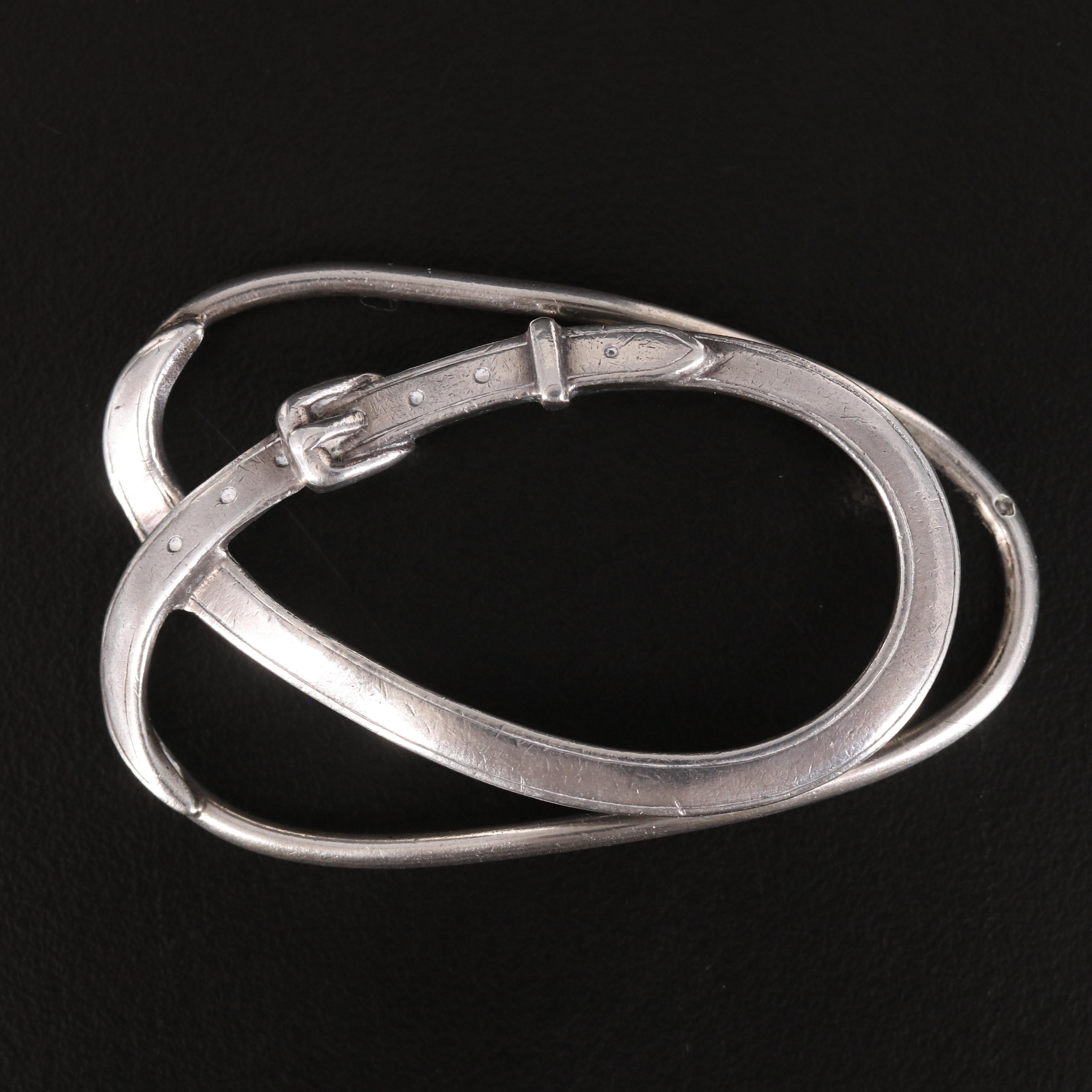 Vintage Hermès Sterling Silver Money Clip