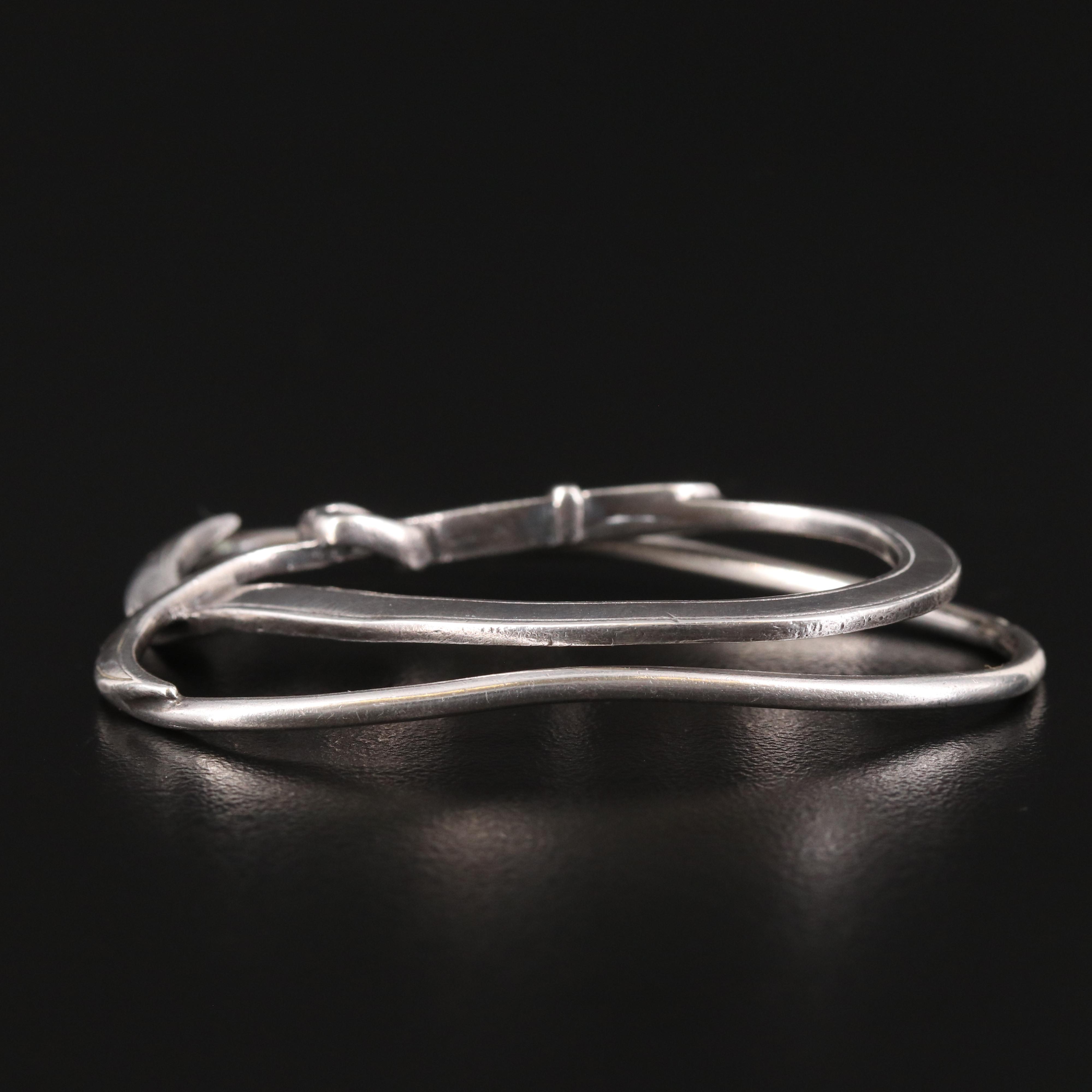 Vintage Hermès Sterling Silver Money Clip