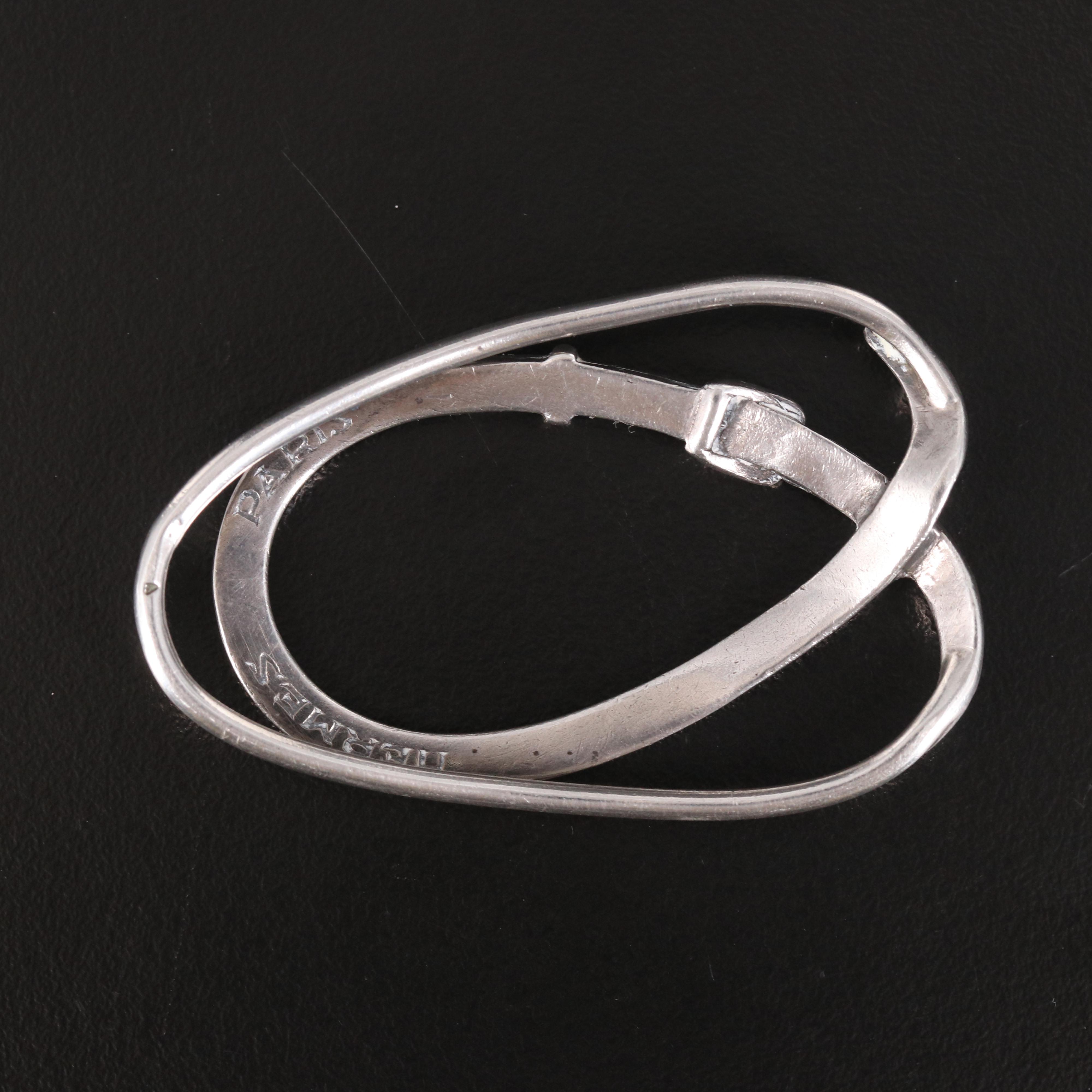 Vintage Hermès Sterling Silver Money Clip