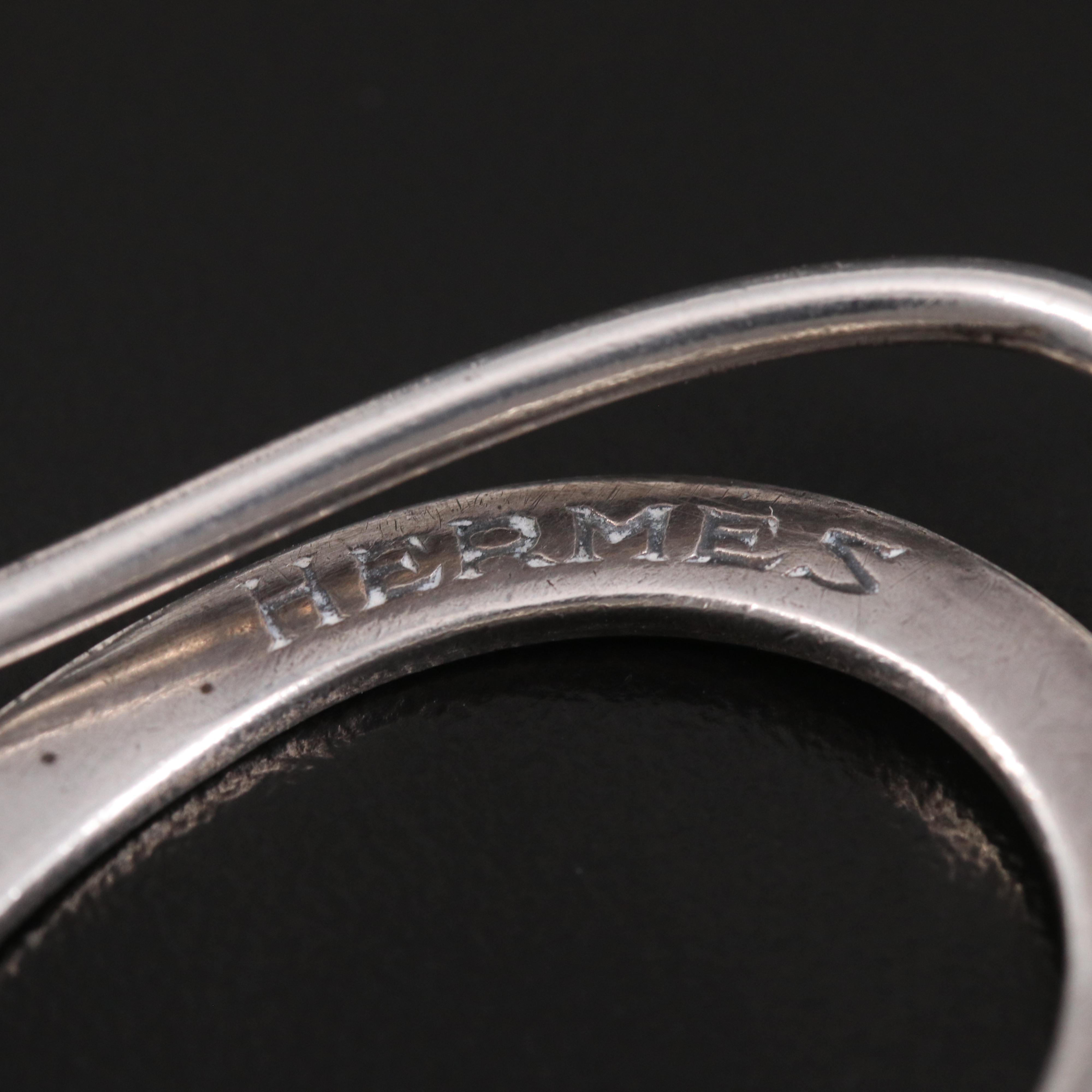 Vintage Hermès Sterling Silver Money Clip