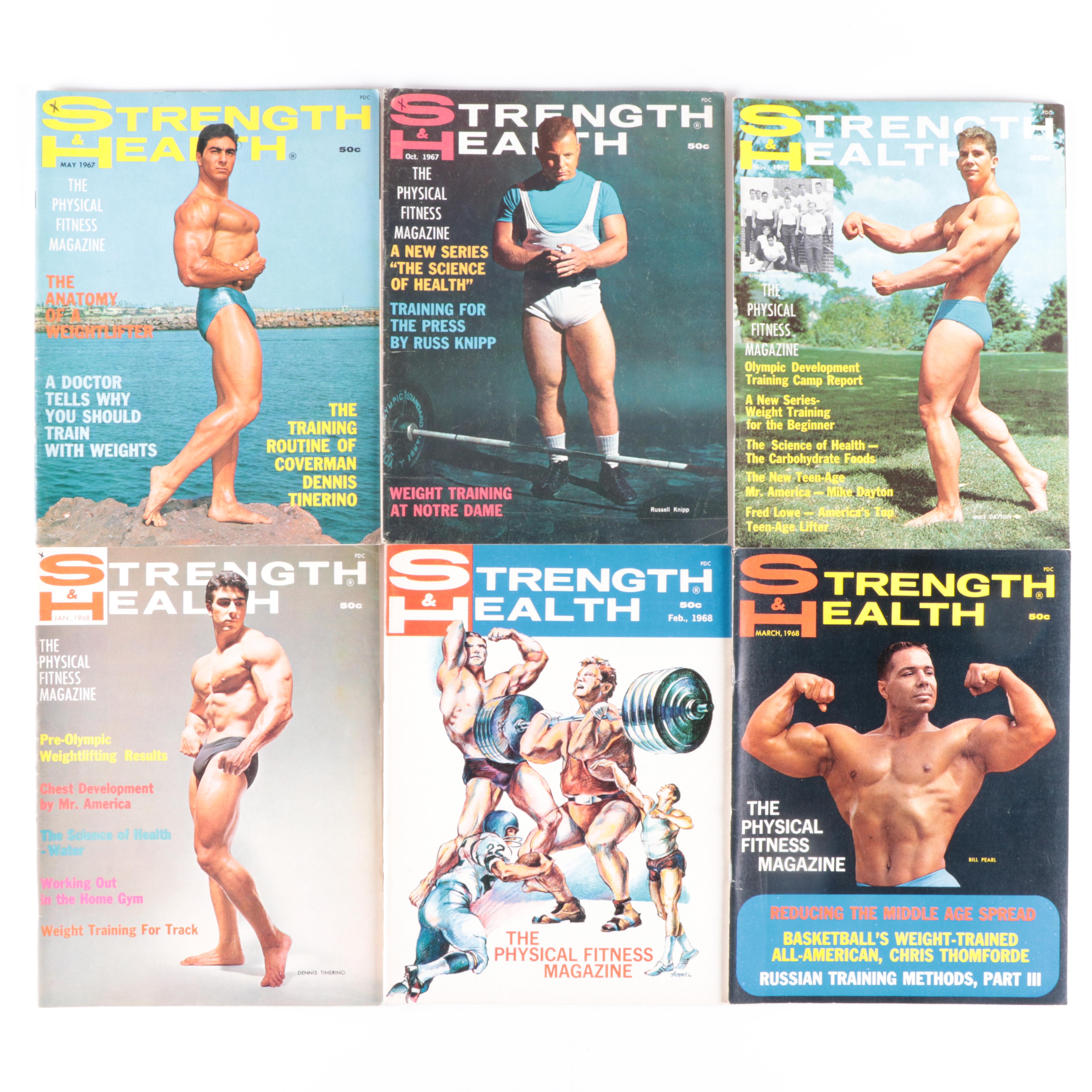 "Strength and Health" Magazine Issues, 1967–1974